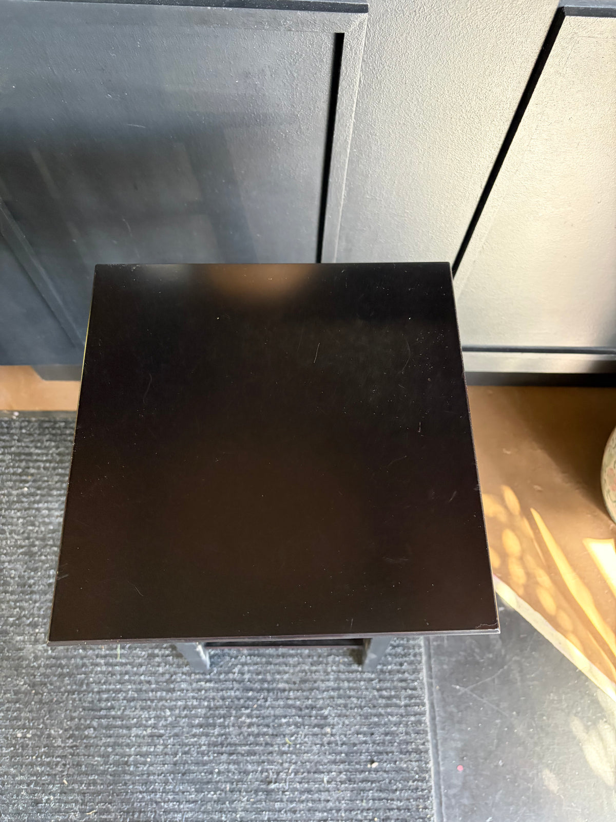 Black Plant stand Craftsman Style