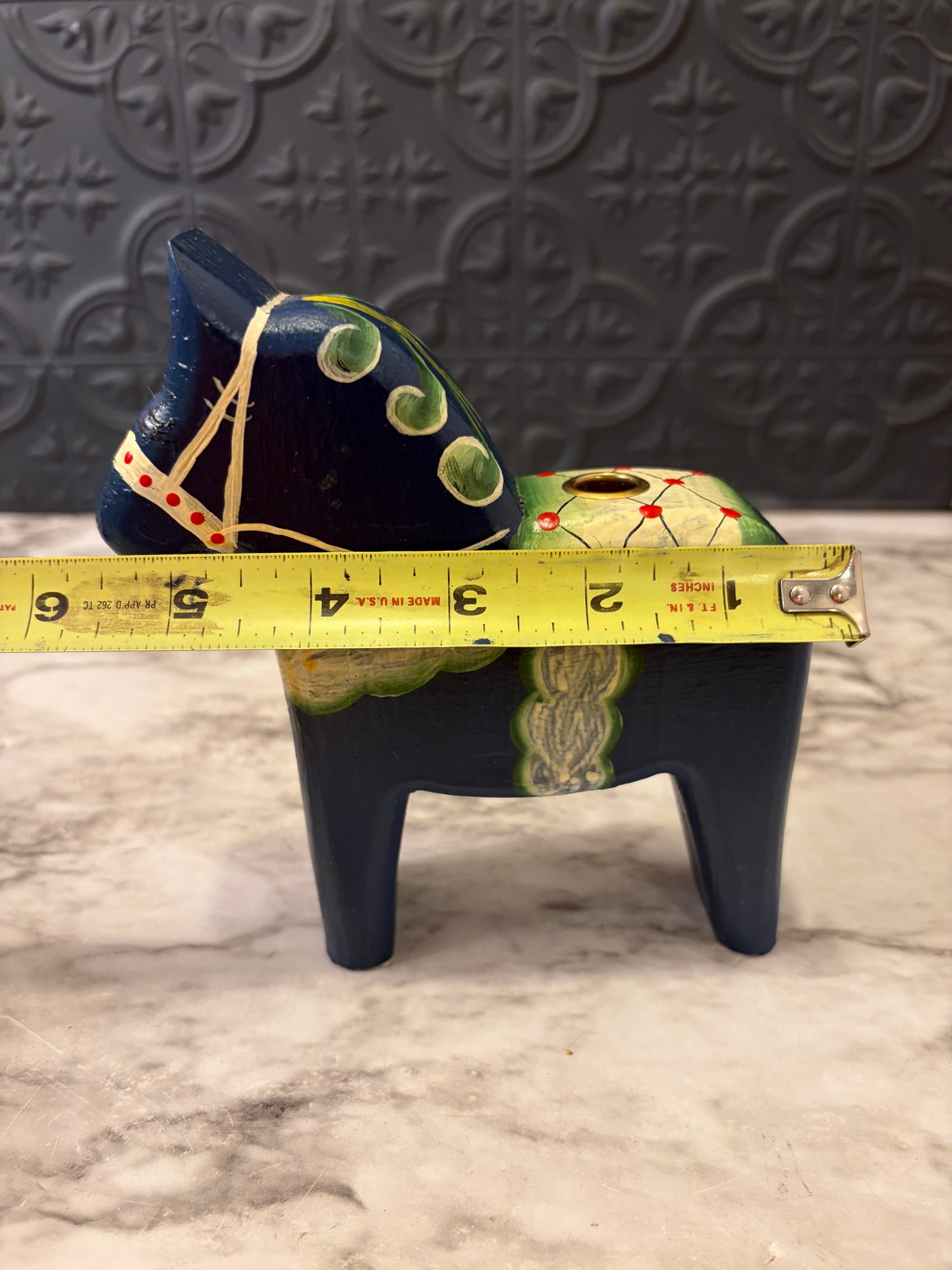 Dala Horse Candle Holder