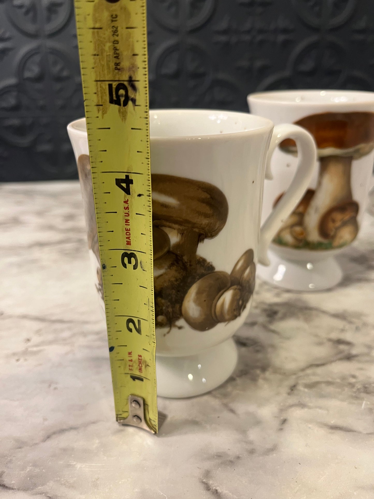 Set of 2 Mushroom Mugs
