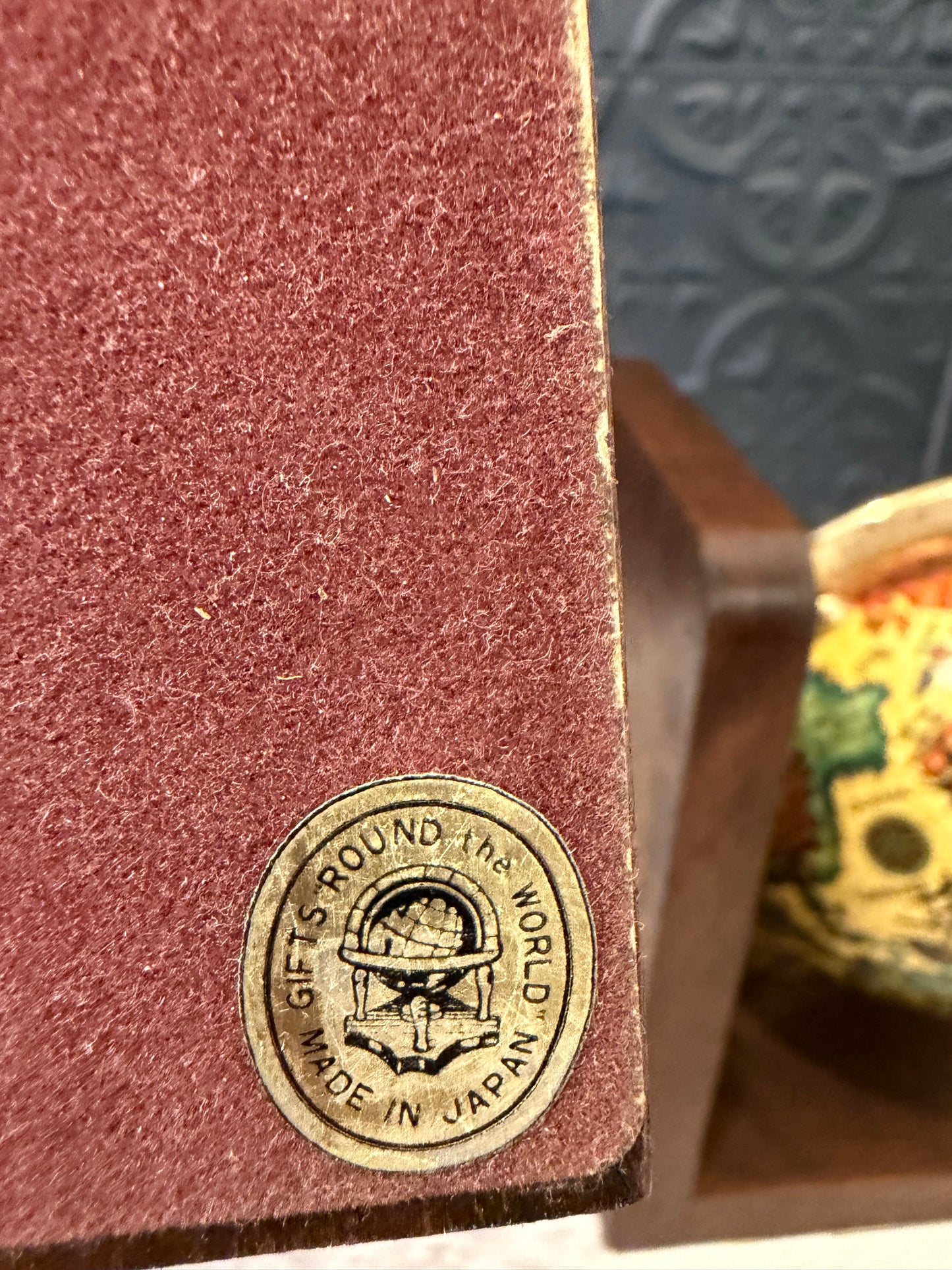 Set of Globe Bookends from Japan