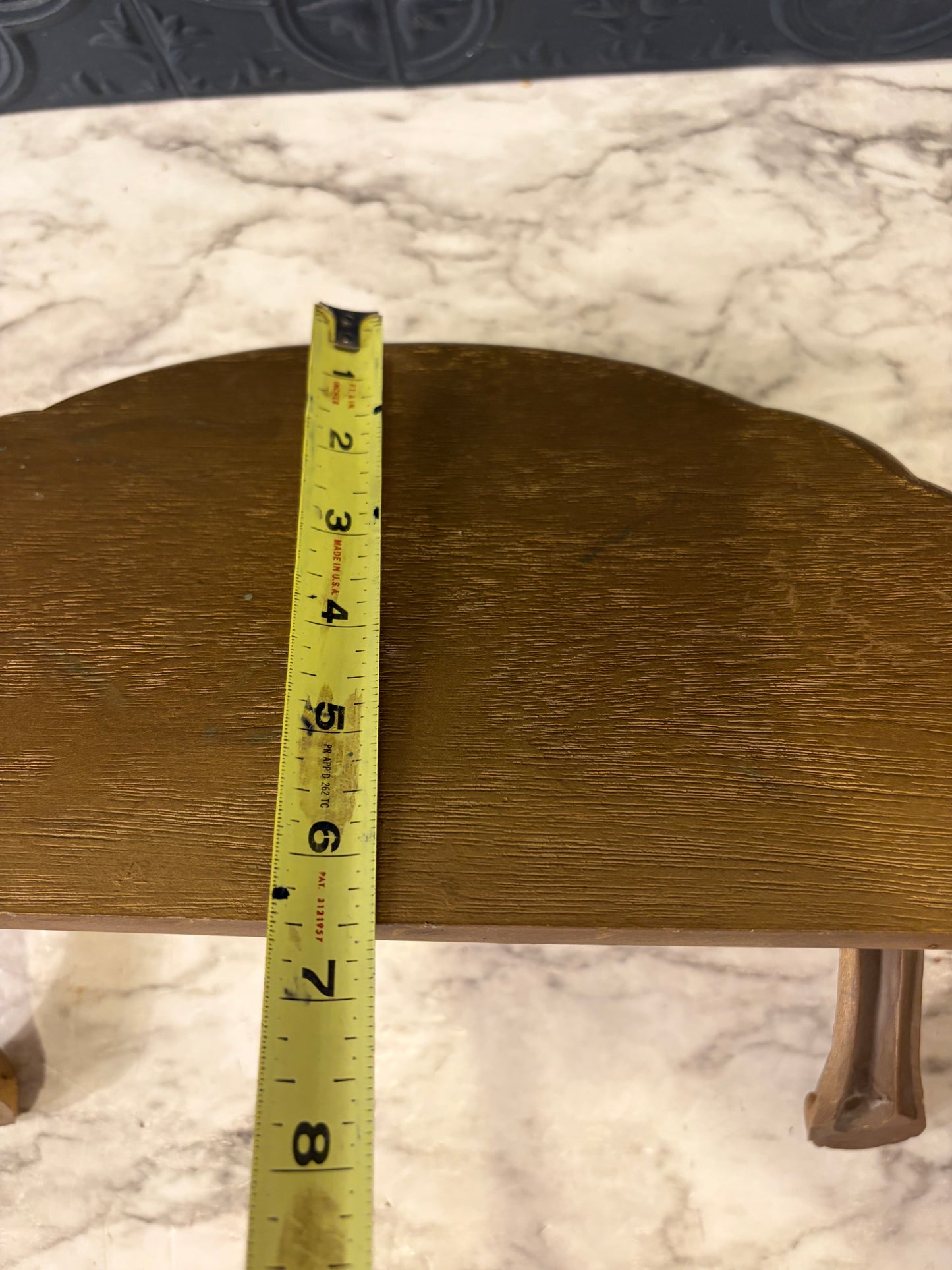 Gold Burwood Trinket Shelf