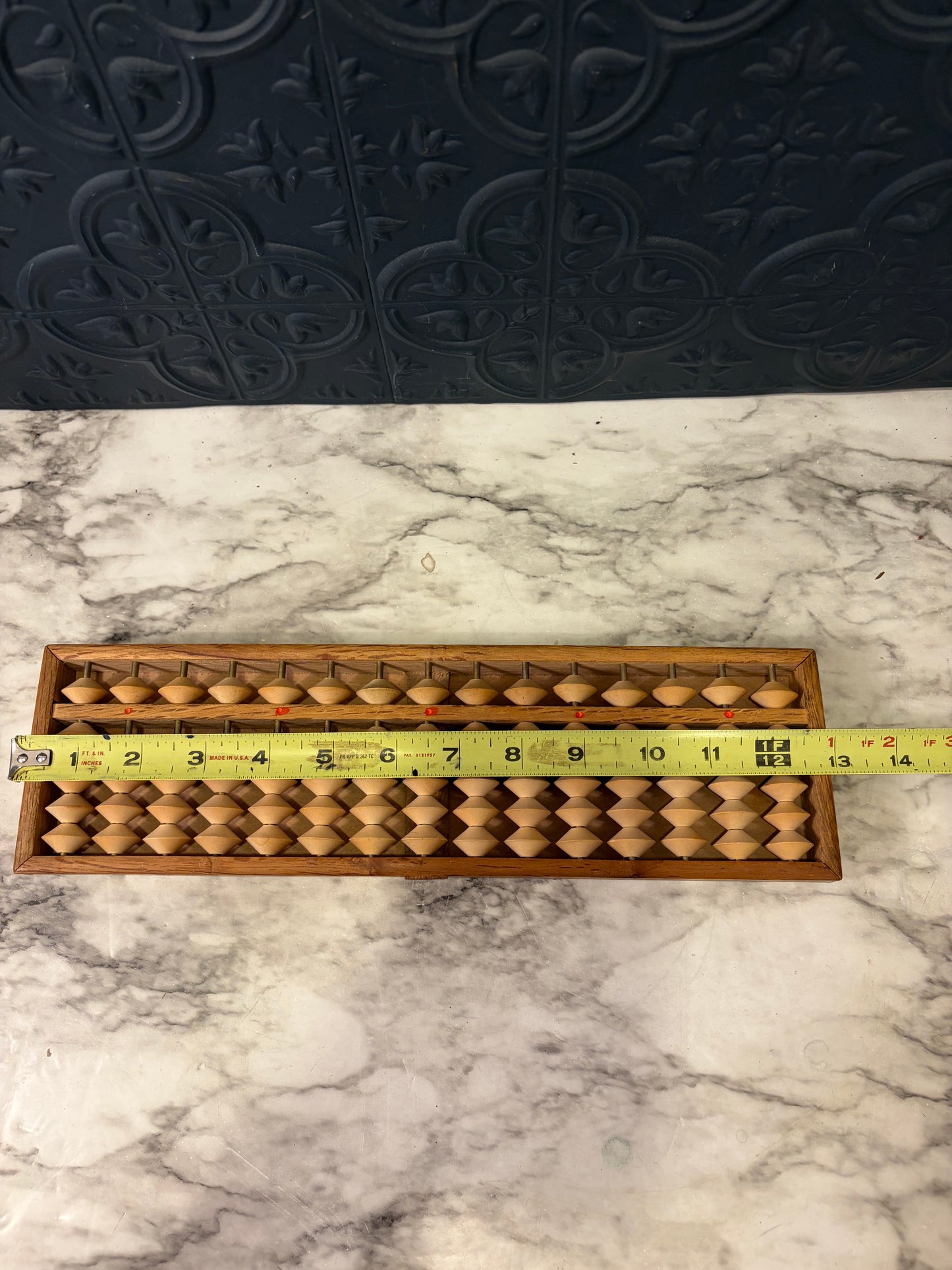 Wood Abacus 13" L