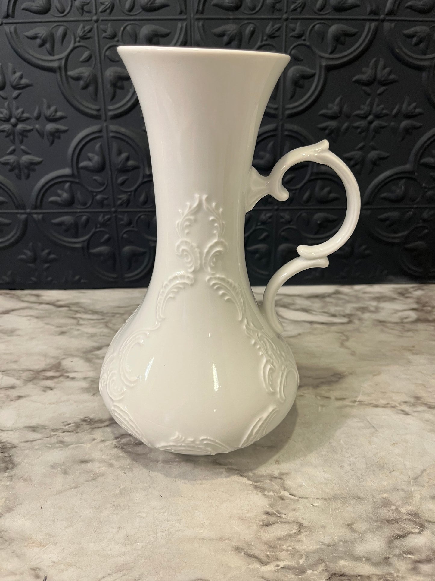 Bavarian White Pitcher/vase