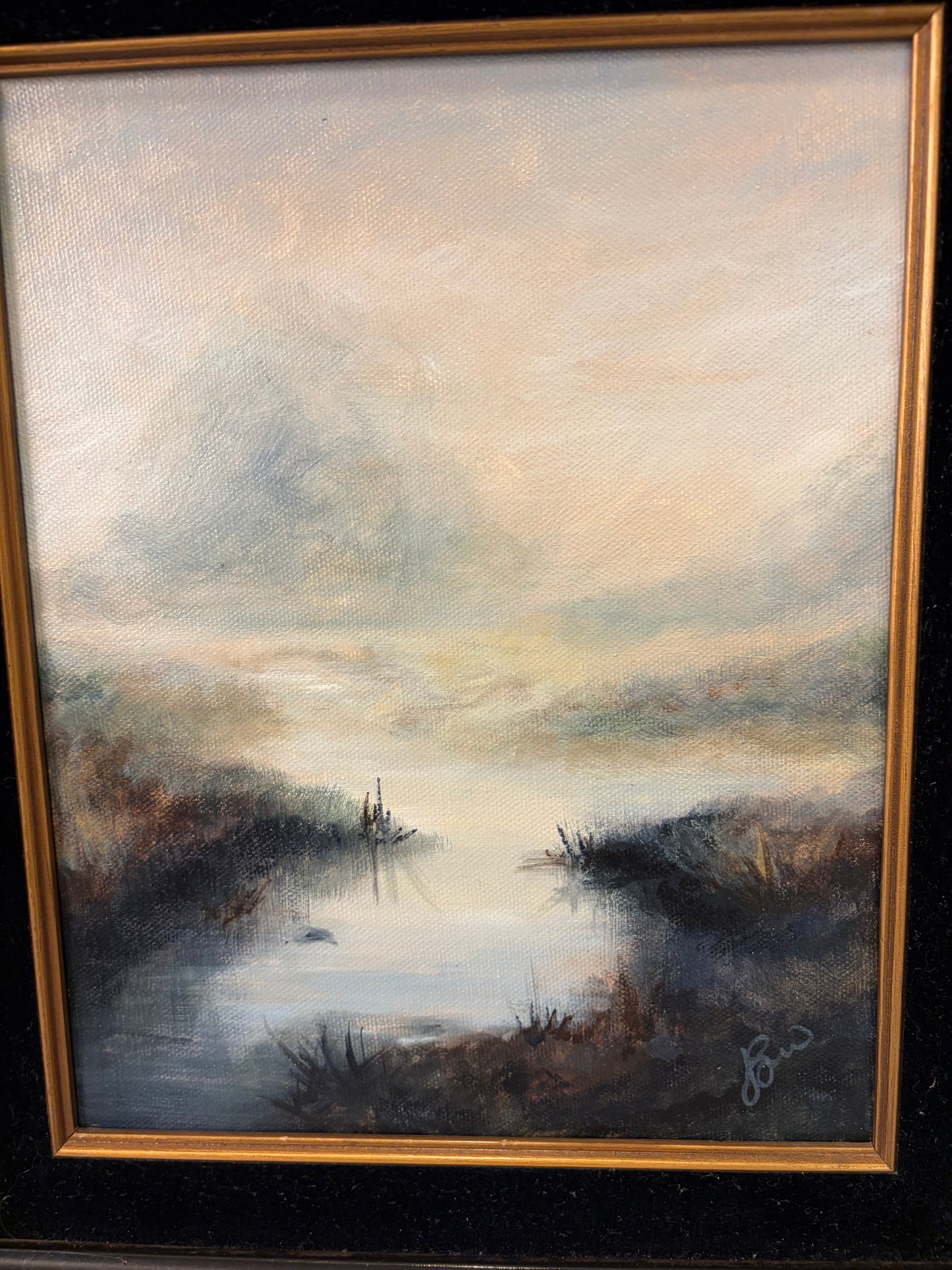 The Marsh Original Painting by Jessie