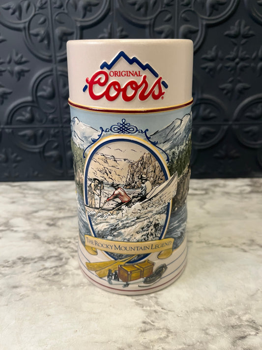 1992 Coors Rocky Mountain Legend Stein