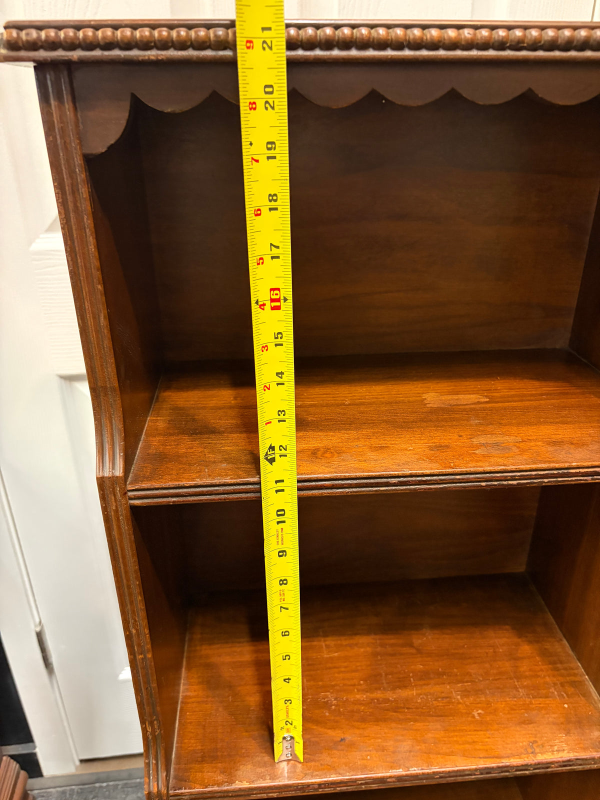 Small Wood Four Shelf Bookcase
