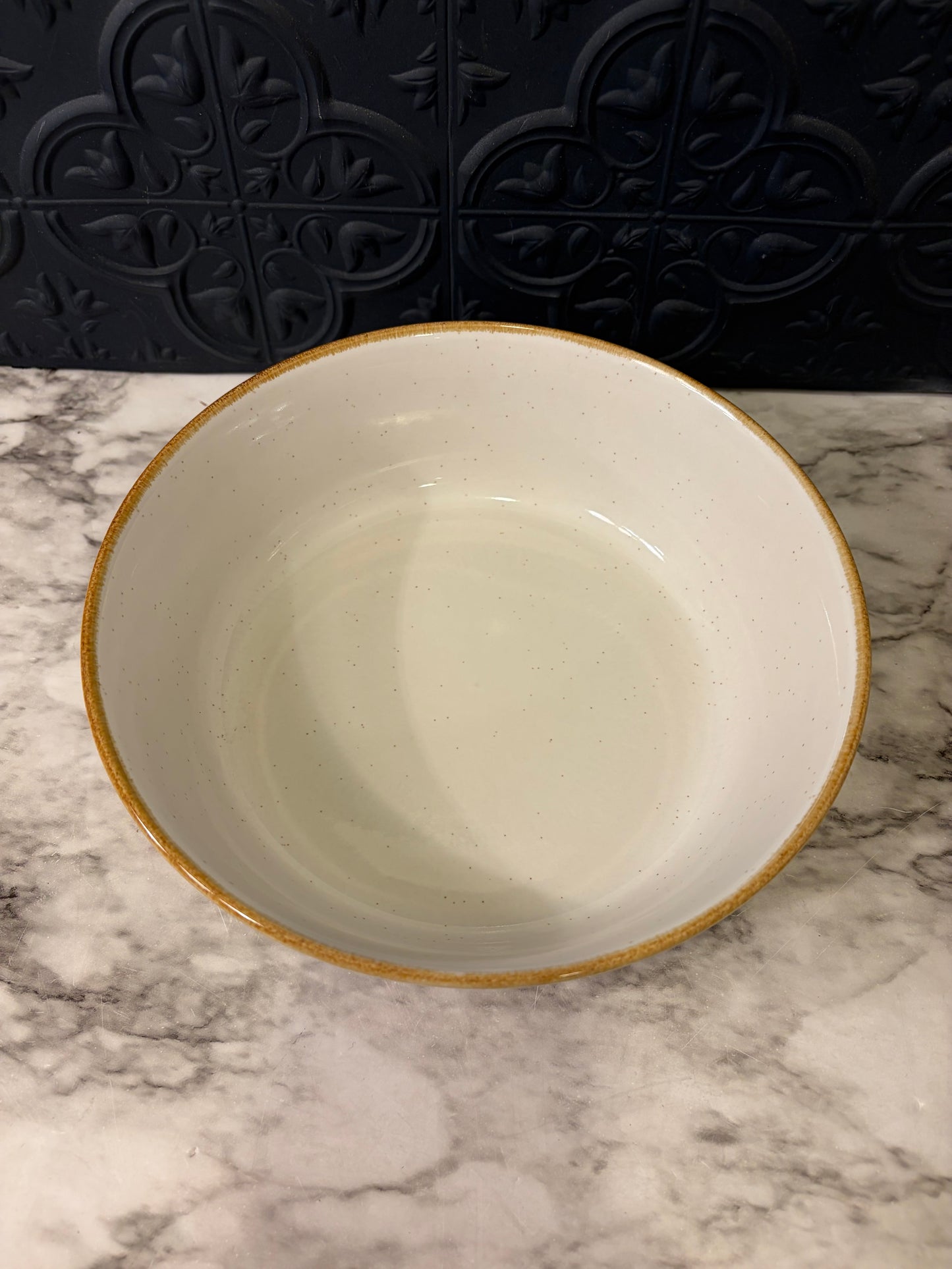 Japanese Stone Glaze Cream Bowl