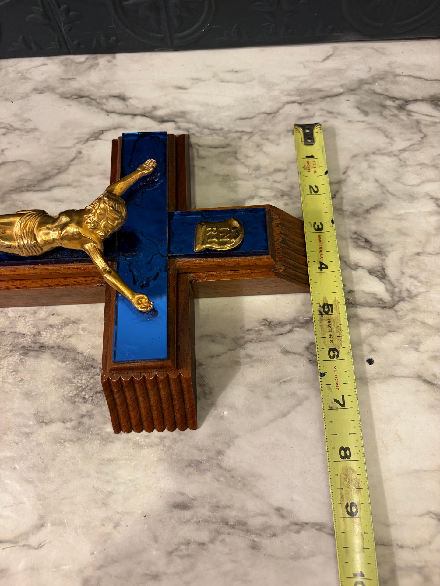 Sick Call Crucifix with Blue
