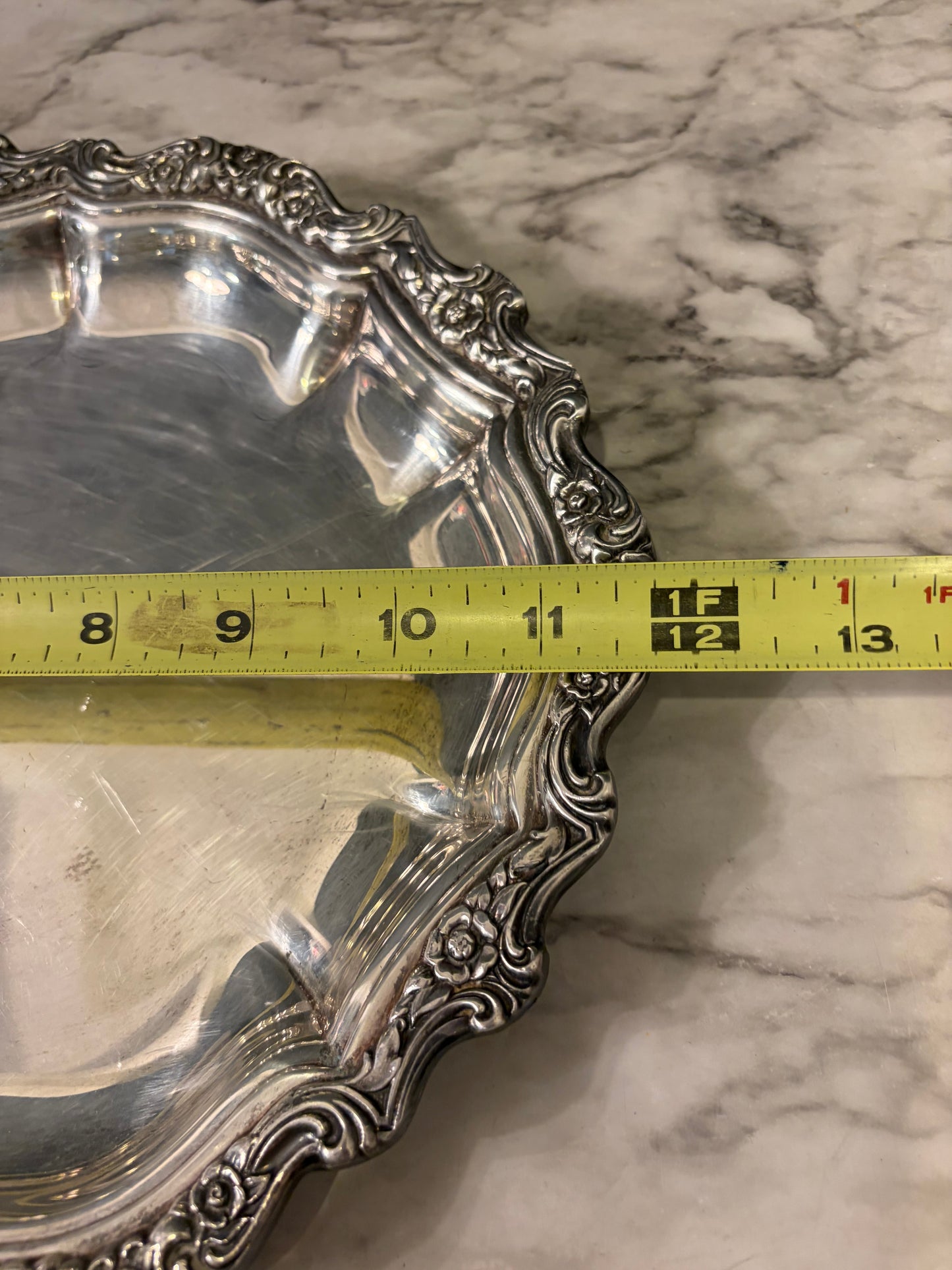 International Silver 6242 Silverplate Tray