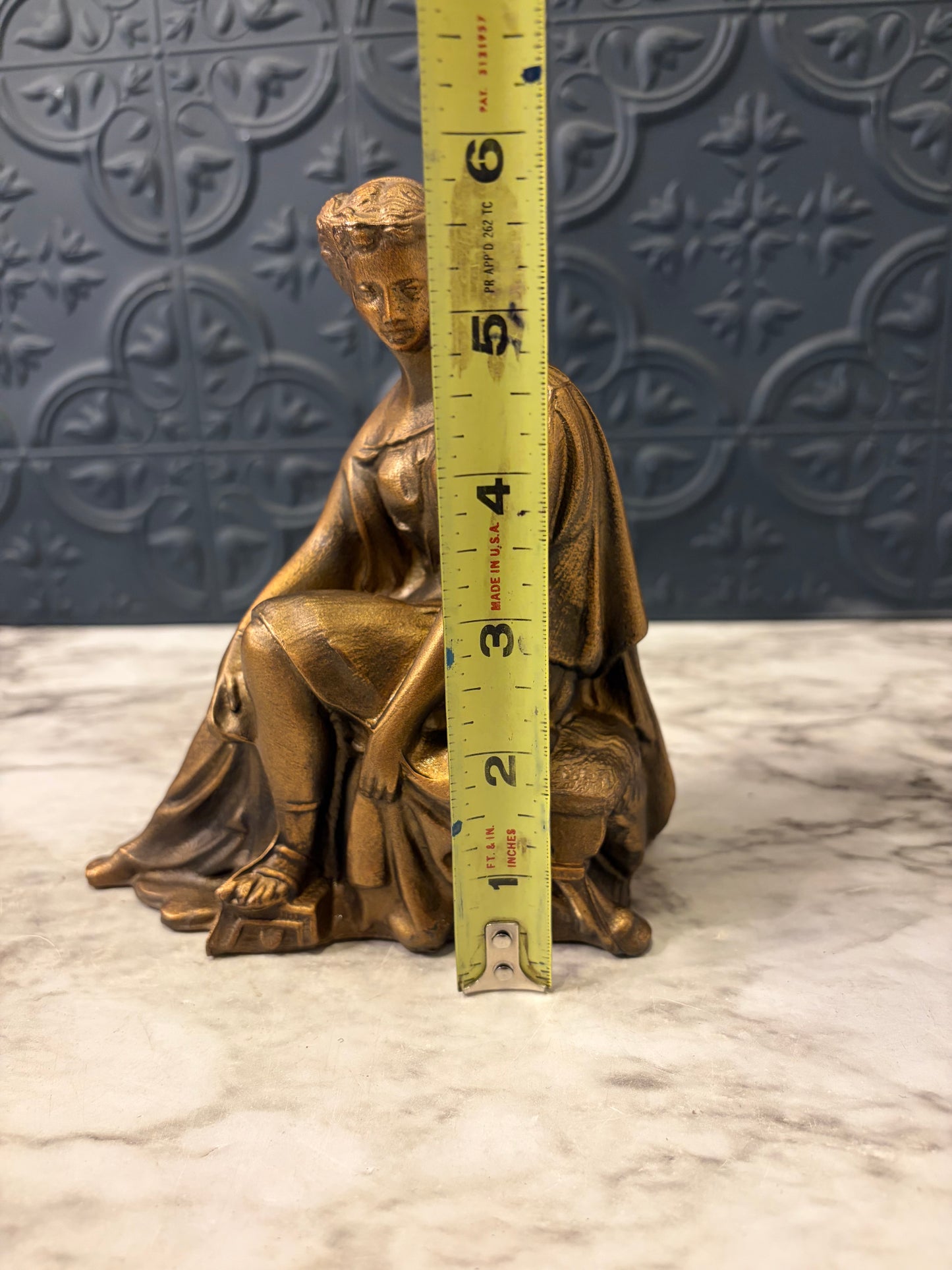 Grecian Goddess Clock Topper