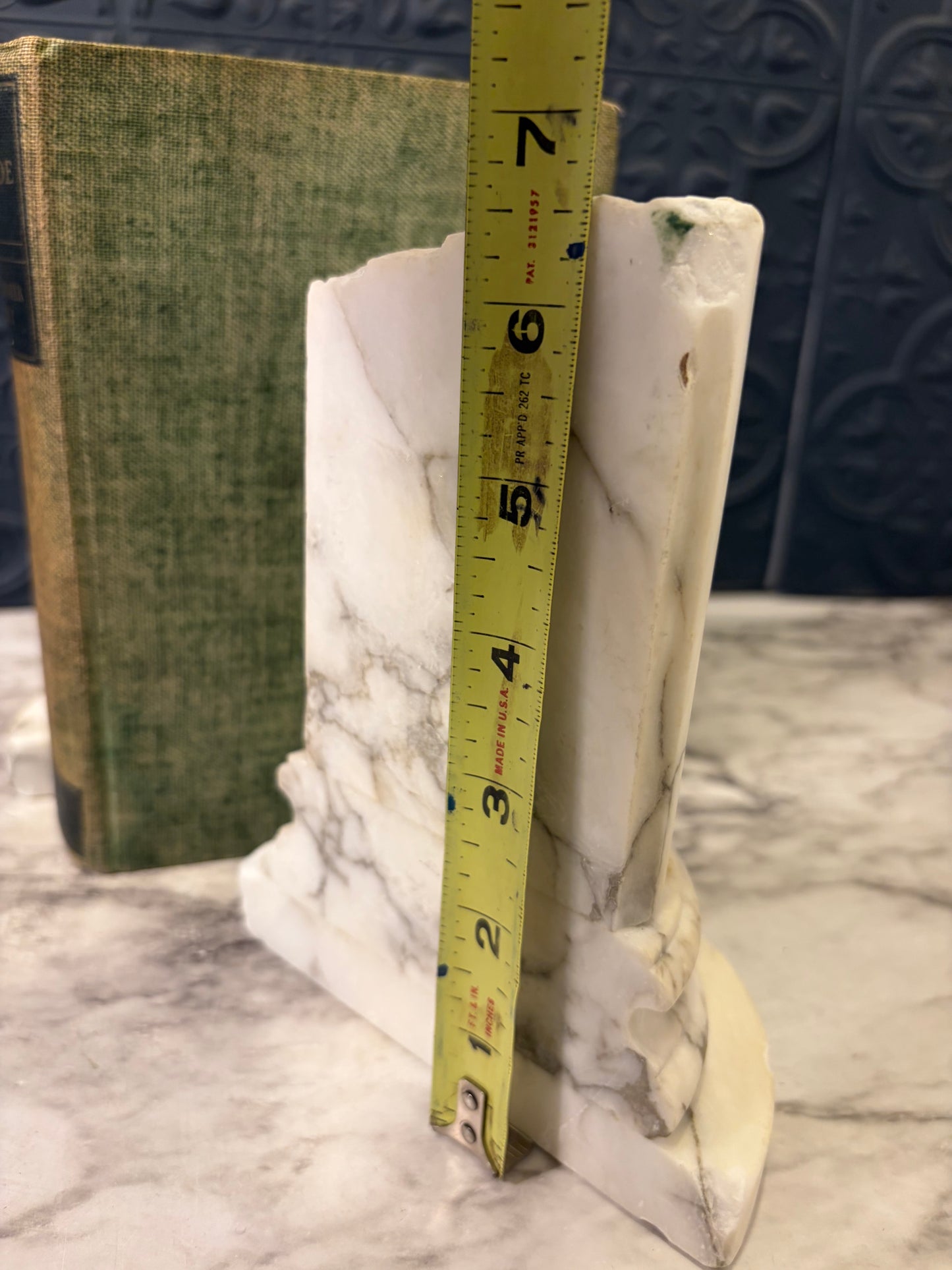 Marble Stone Stone Pillar Bookends