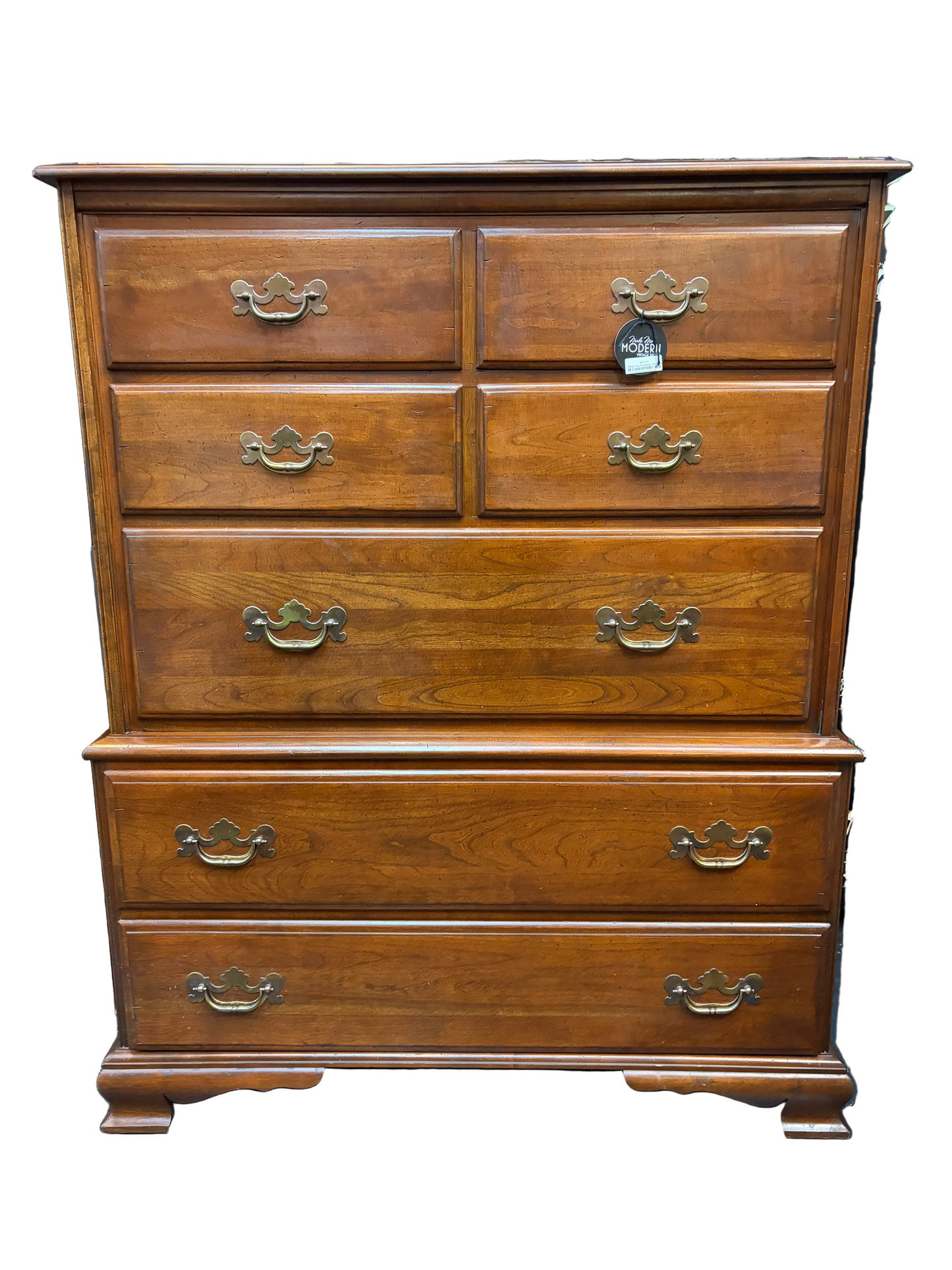 Kling Colonial Highboy Dresser Solid Cherry