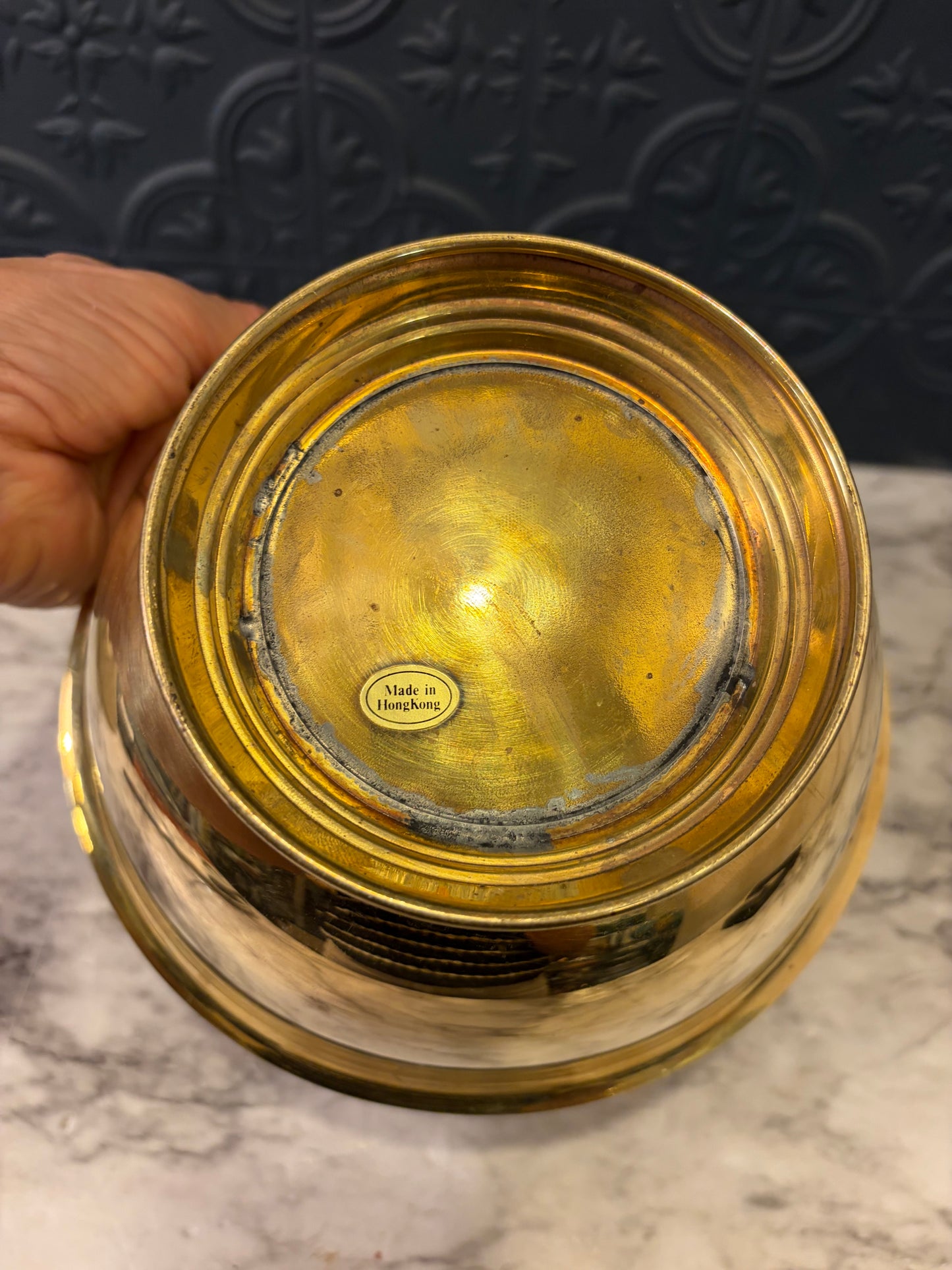 Round Brass Bowl Made in India