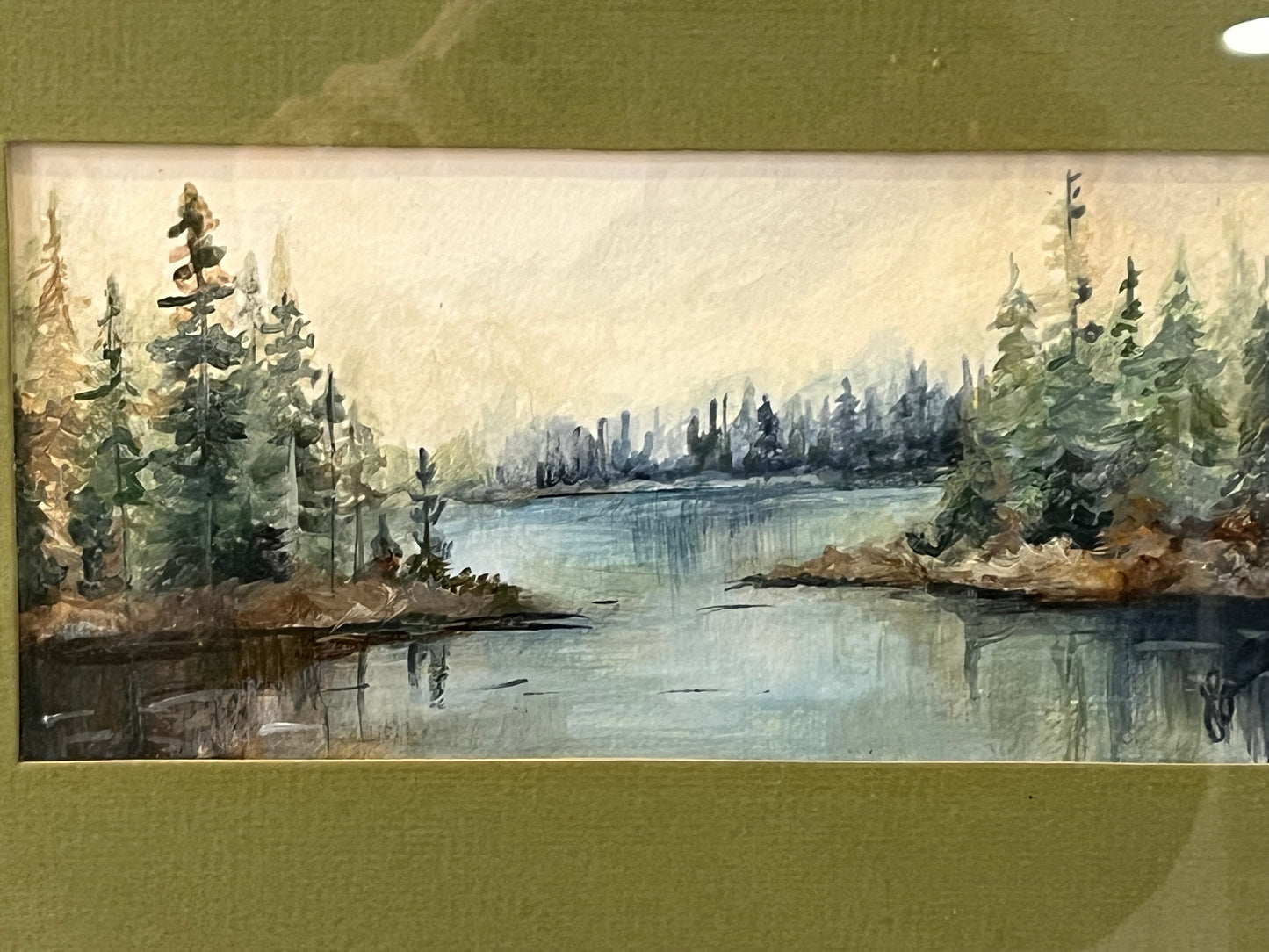 Pine Coast Painting by Jessie