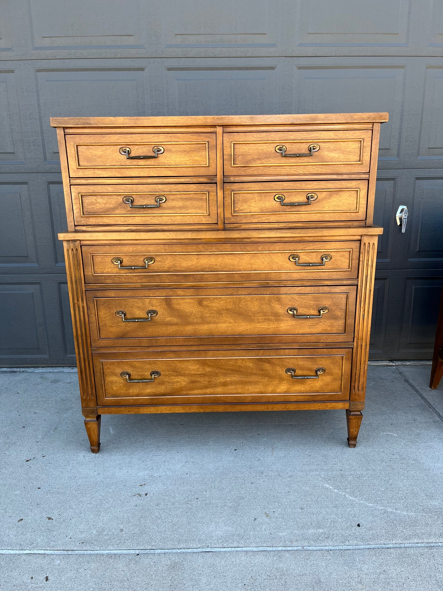 MCM Highboy with Bead Board Sides