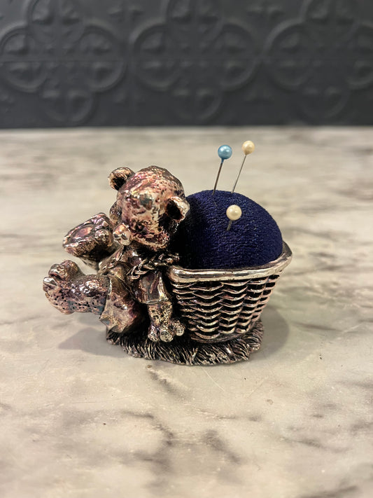 Bear with Pin Basket