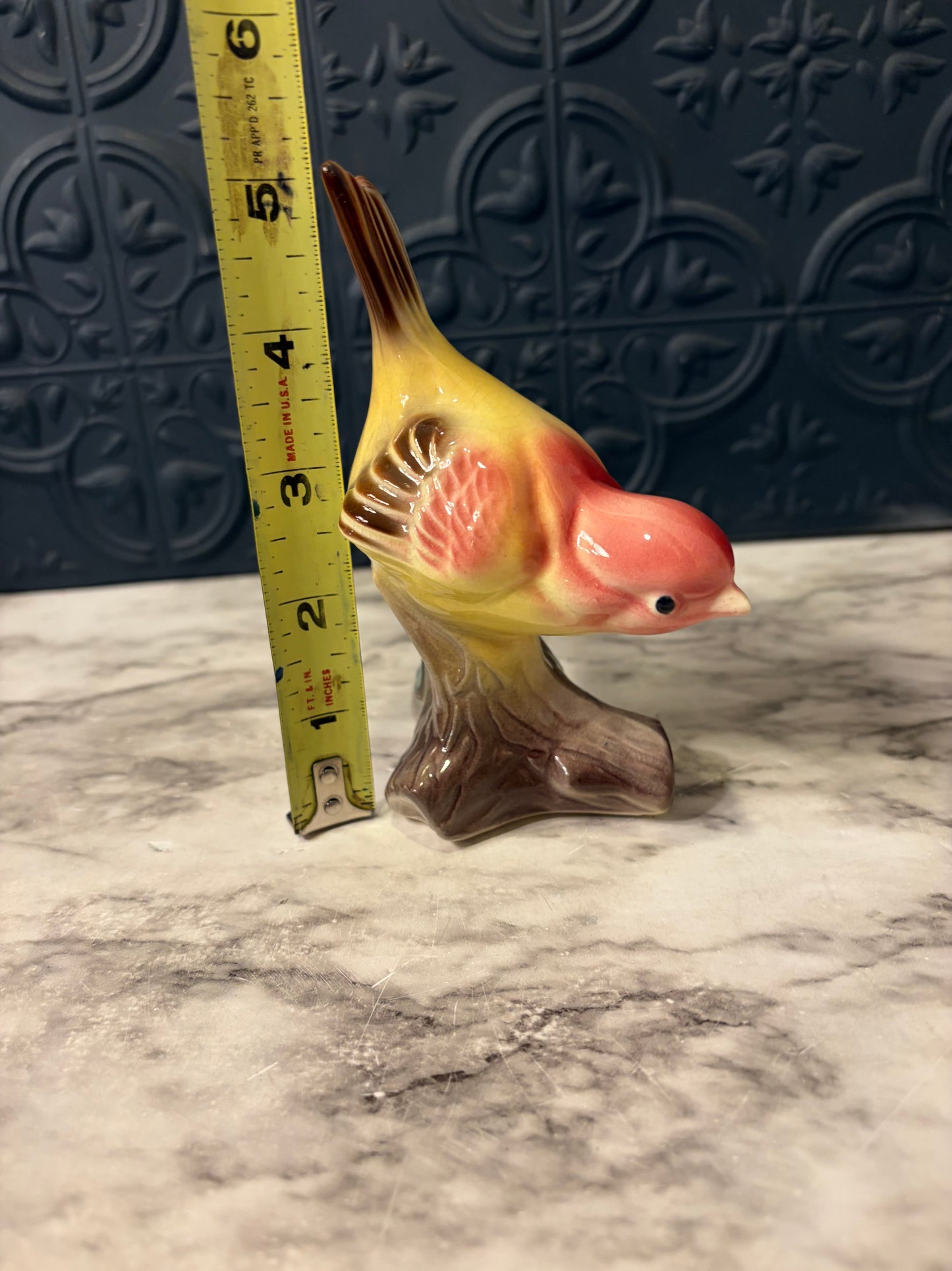 Royal Copely Bunting Bird Figure