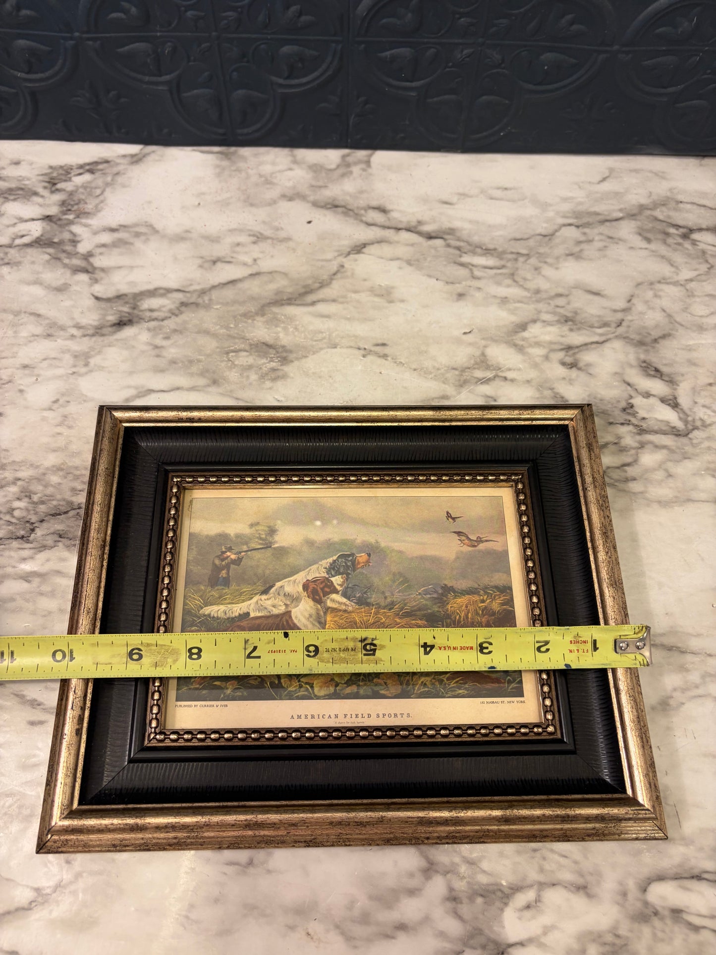 American Field Sports Print Framed