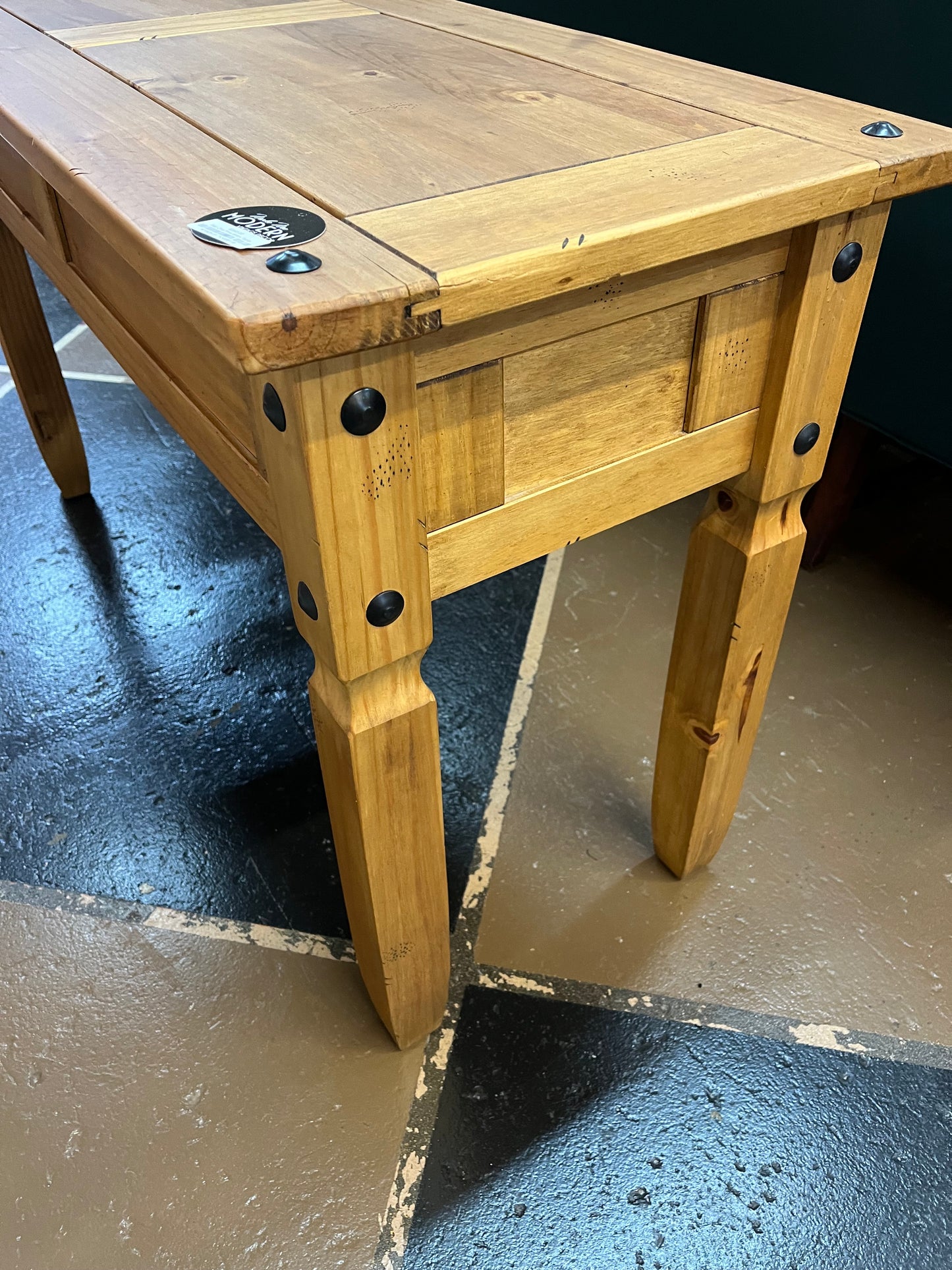 Pier One Pine Entry Table
