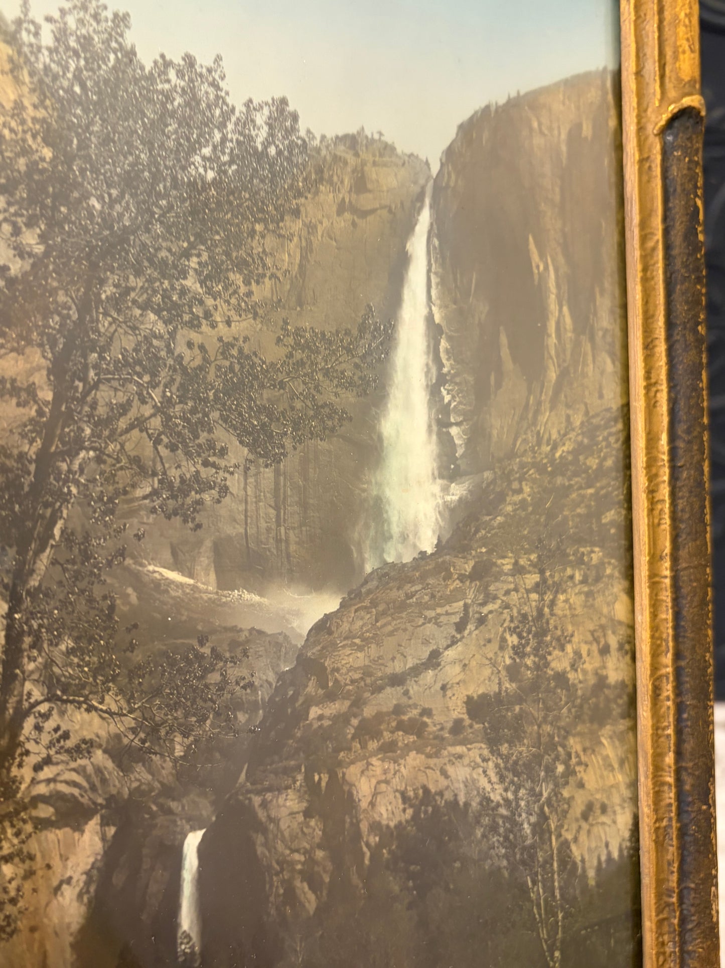 Framed Art of Yosemite Falls
