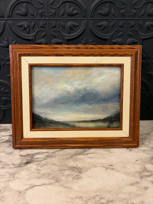 Summer Sky Original Painting by Jessie
