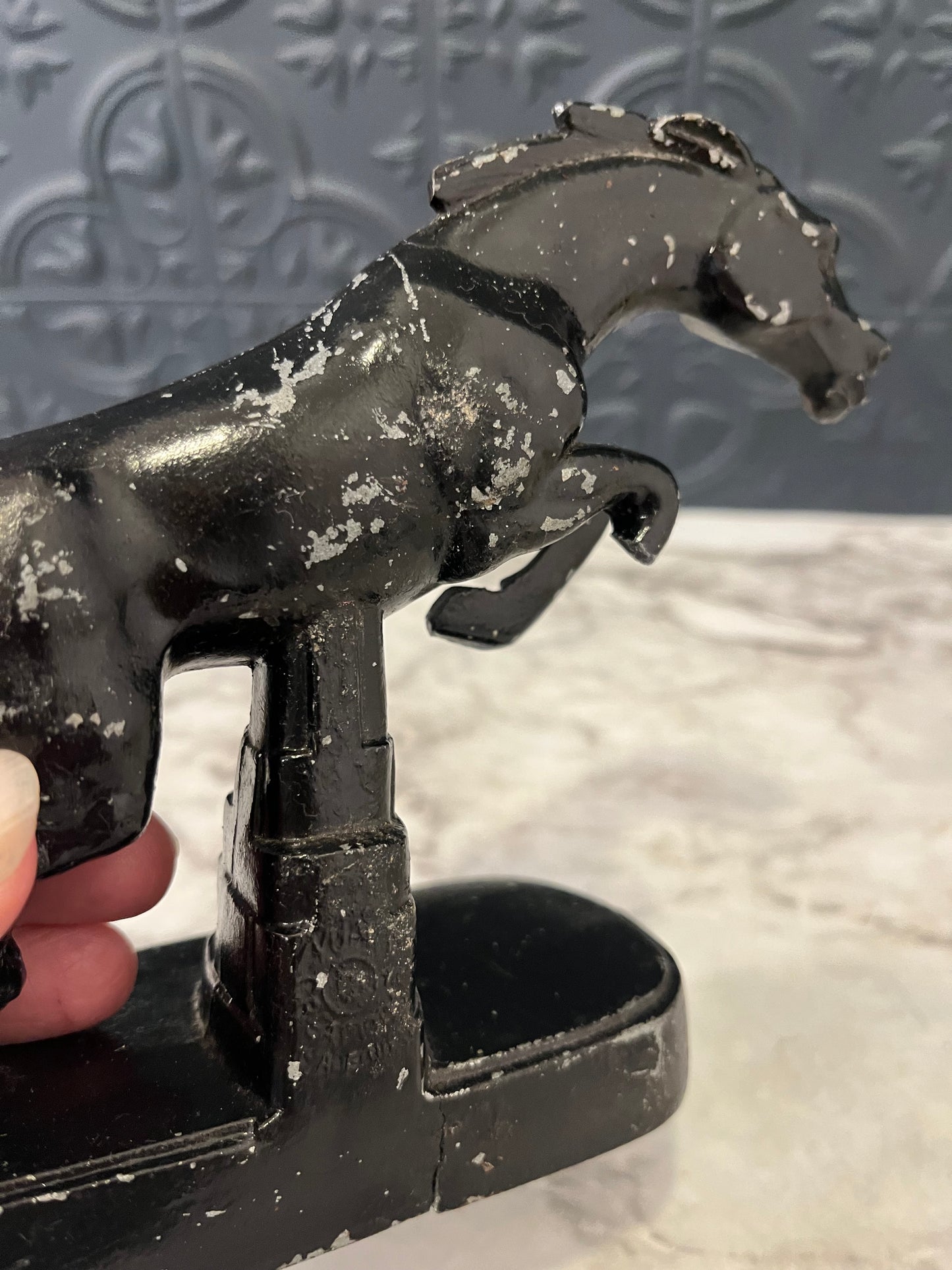 Metal Horse figure AS IS