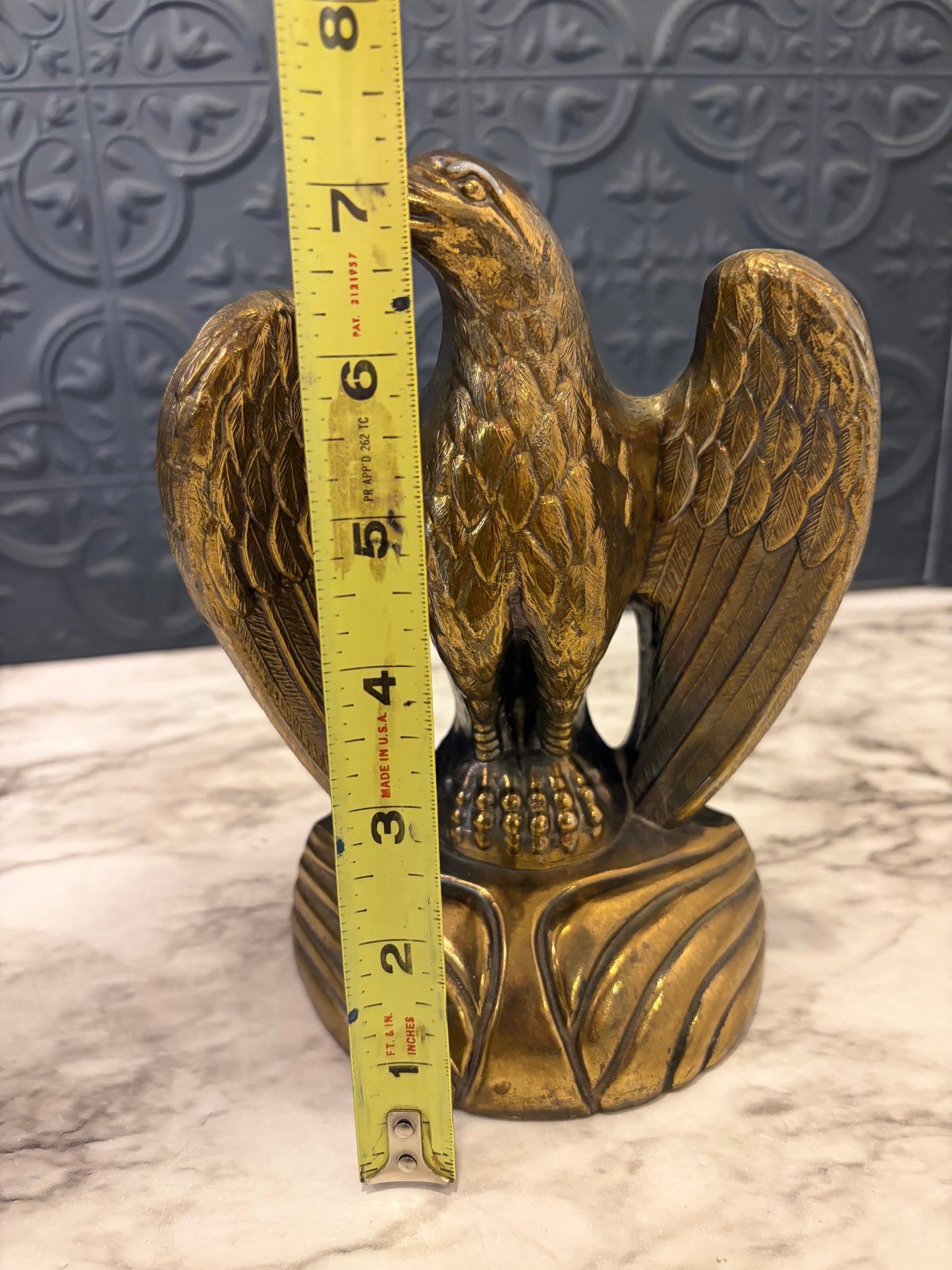 Brass Eagle Bookend - Only 1