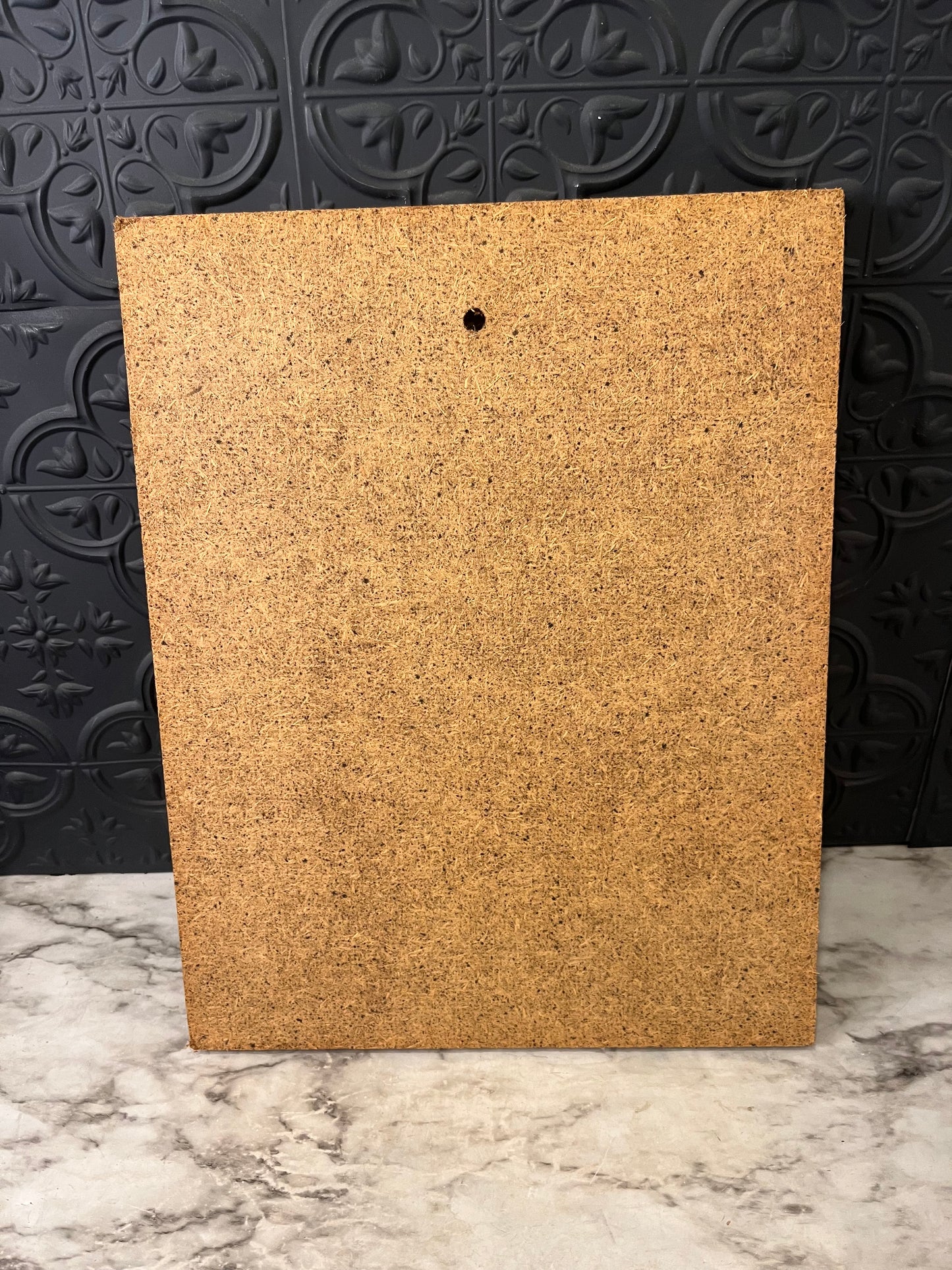Vintage Big Eye Leopard Print on board