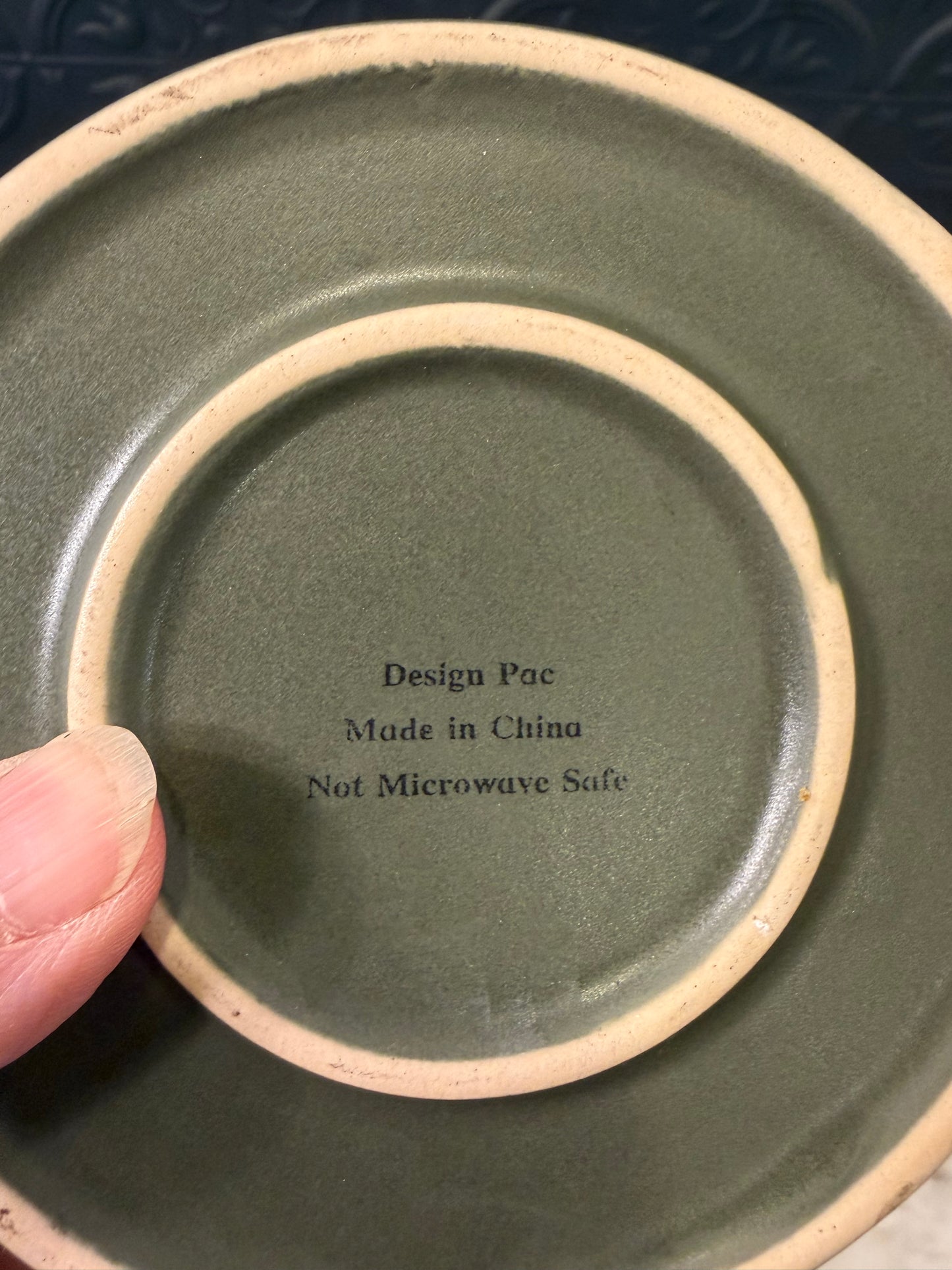 Small Greenish Gray Teapot