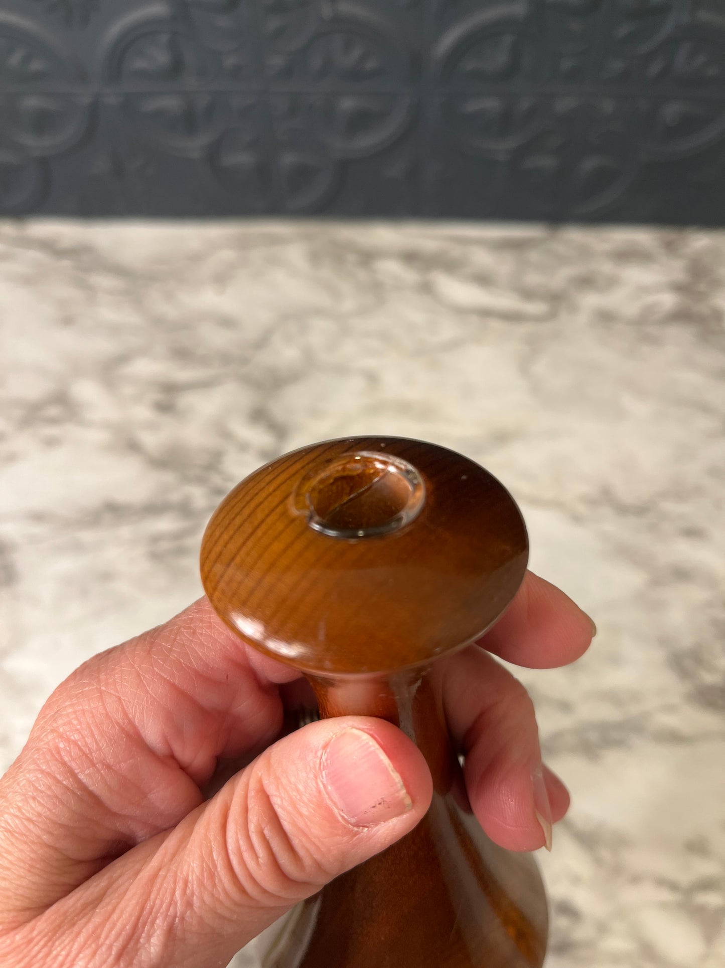 Myrtlewood Skinny Bud Vase/candle holder