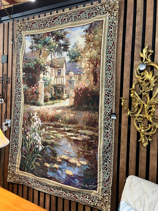 Lily Pond Tapestry by Mowhawk