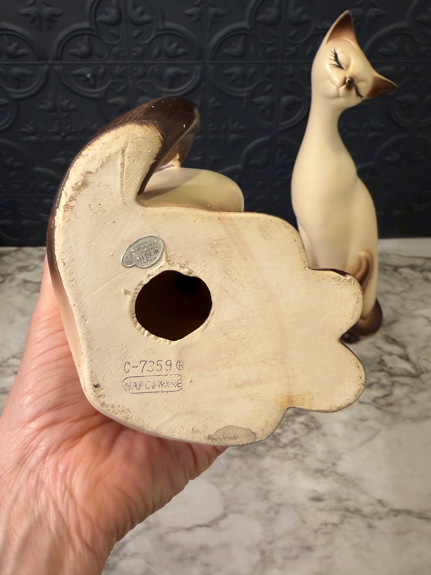Napco Set of 2 Siamese Cats