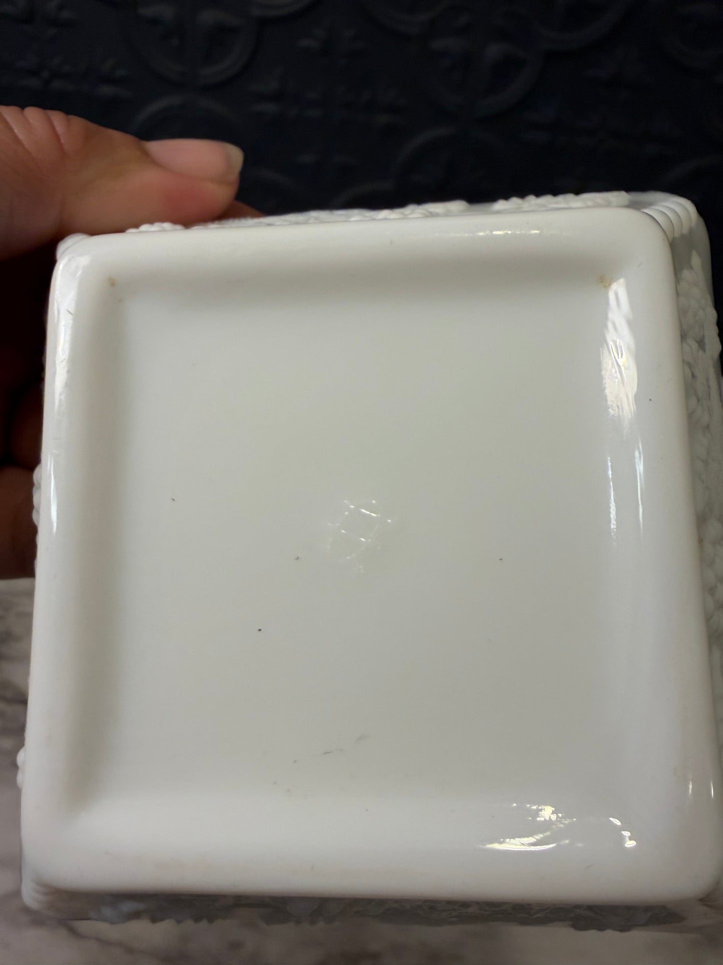Westmoreland Milk Glass Ashtray