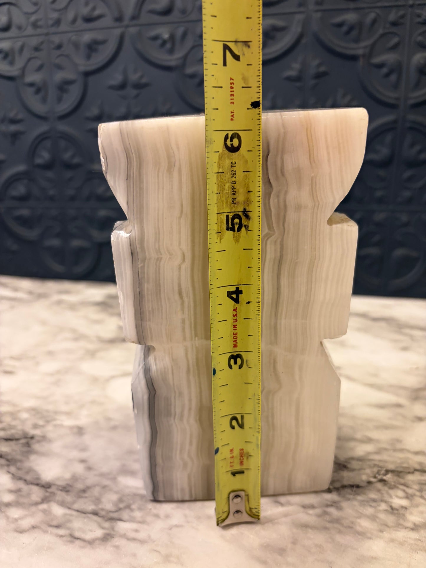 Onyx Tiki Bookend - One