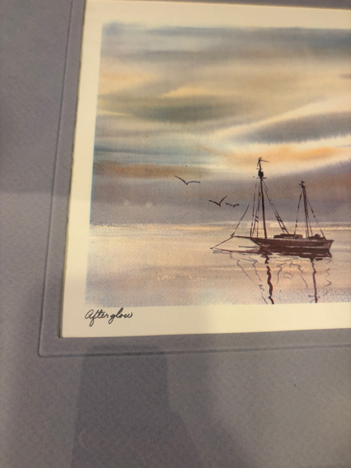 Framed Print of "Afterglow” by Arthur McWhorter