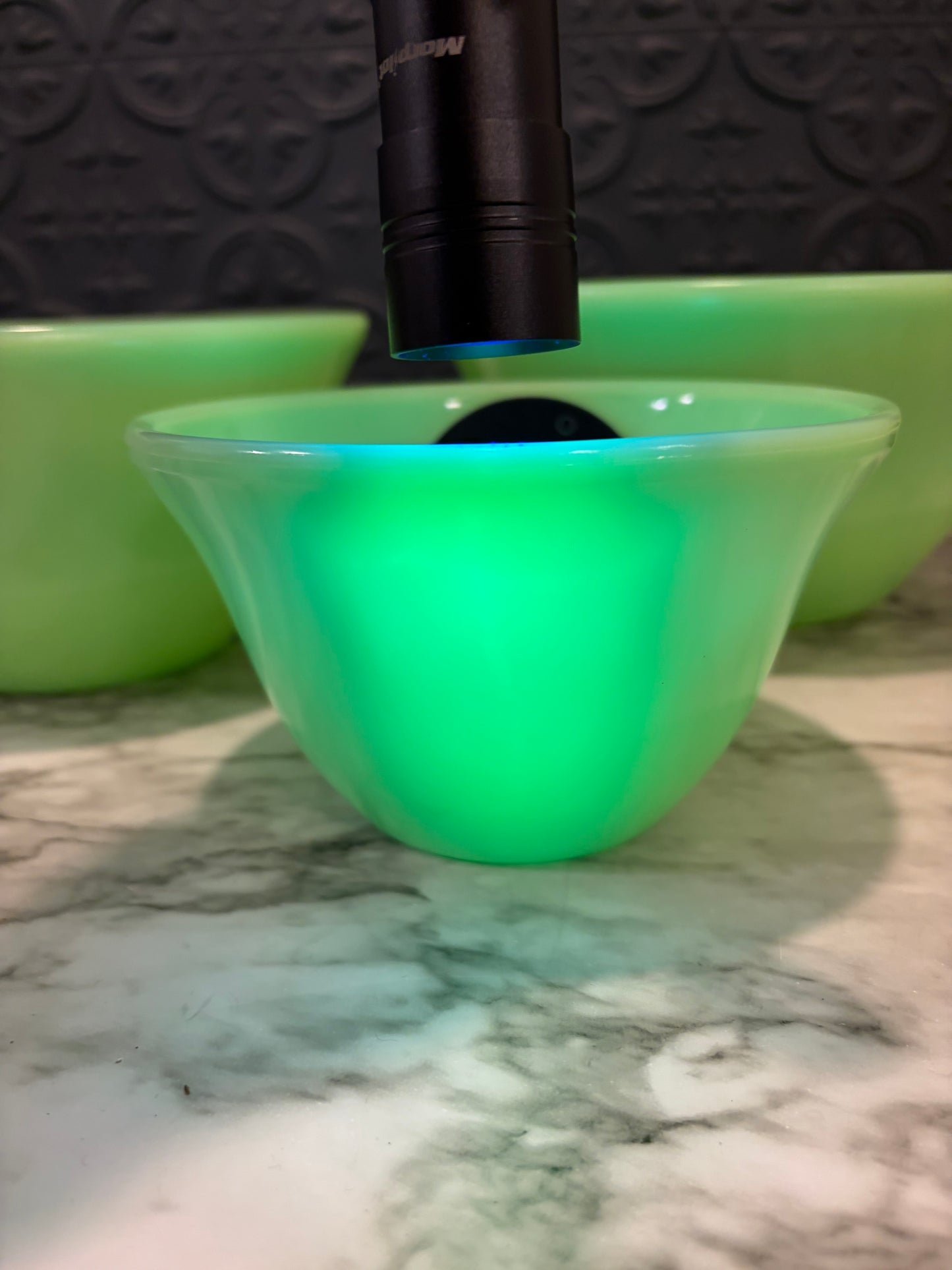 McKee Jadeite Uranium Nesting Bowls Set of 3