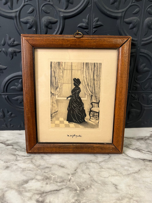 M. Washington by Window