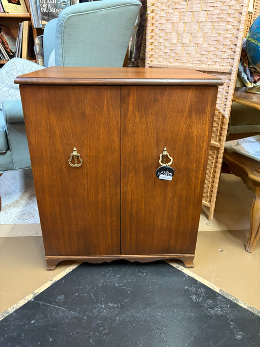 Mid Century Record Cabinet 30 x 24.5