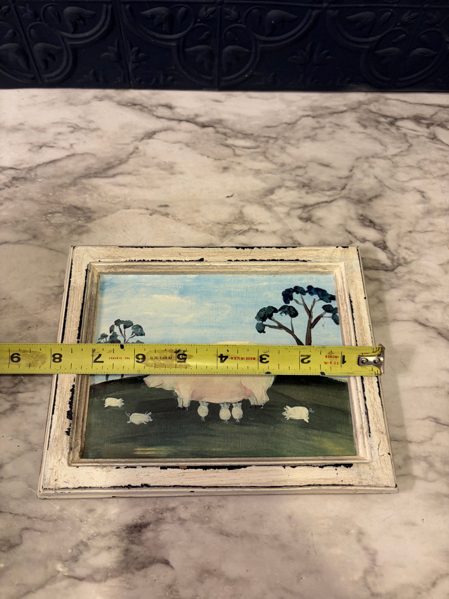 Pig and piglet Print