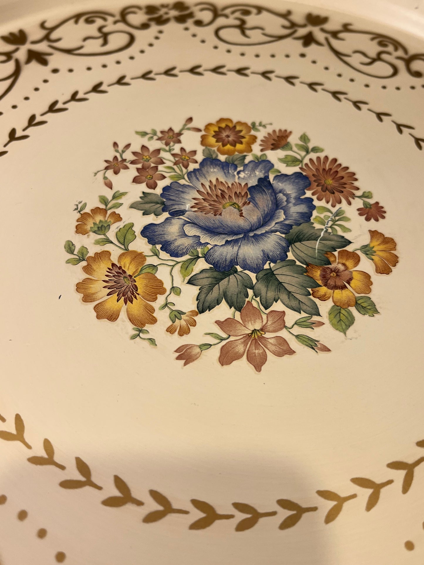 Vintage Social Supper Tray
