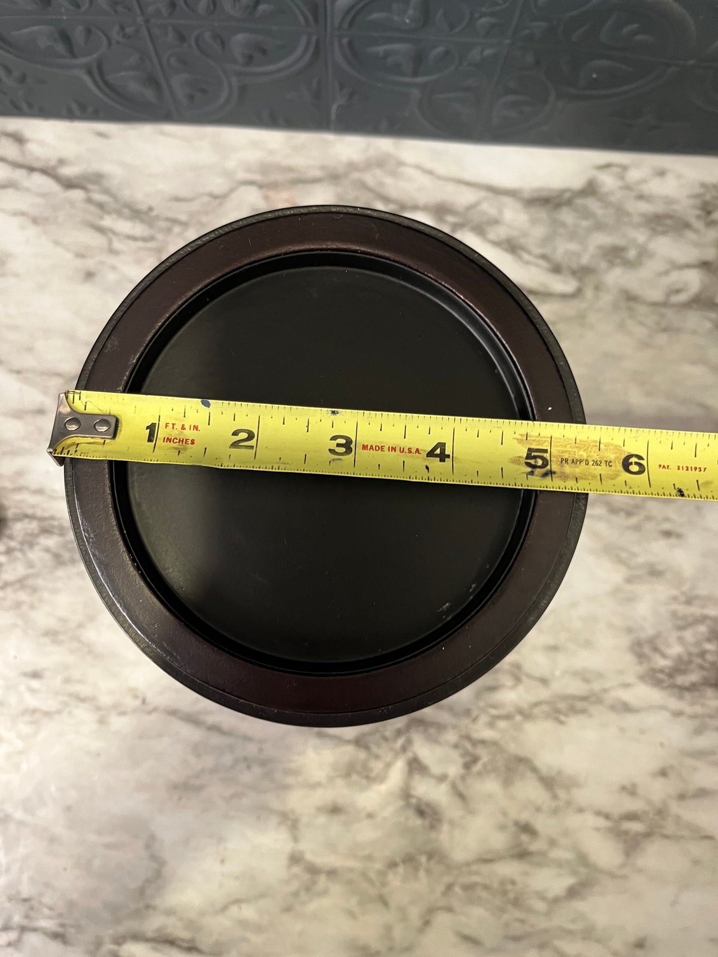 Chunky Black Pillar Pedestal