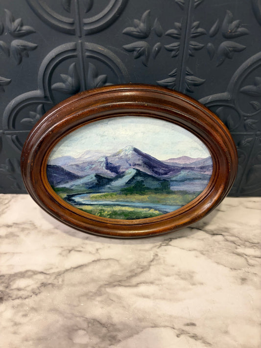 River from the Mountains Original Painting by Jessie