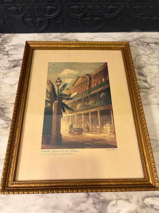 Pontalba Apartments Print