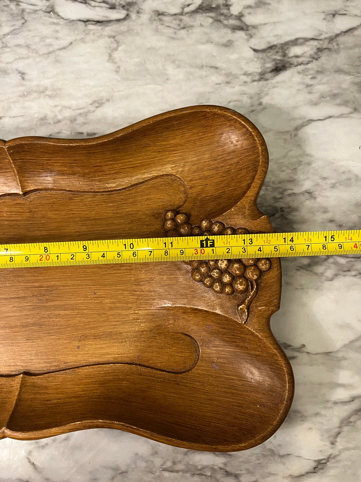 MCM Burwood Faux Carved Tray