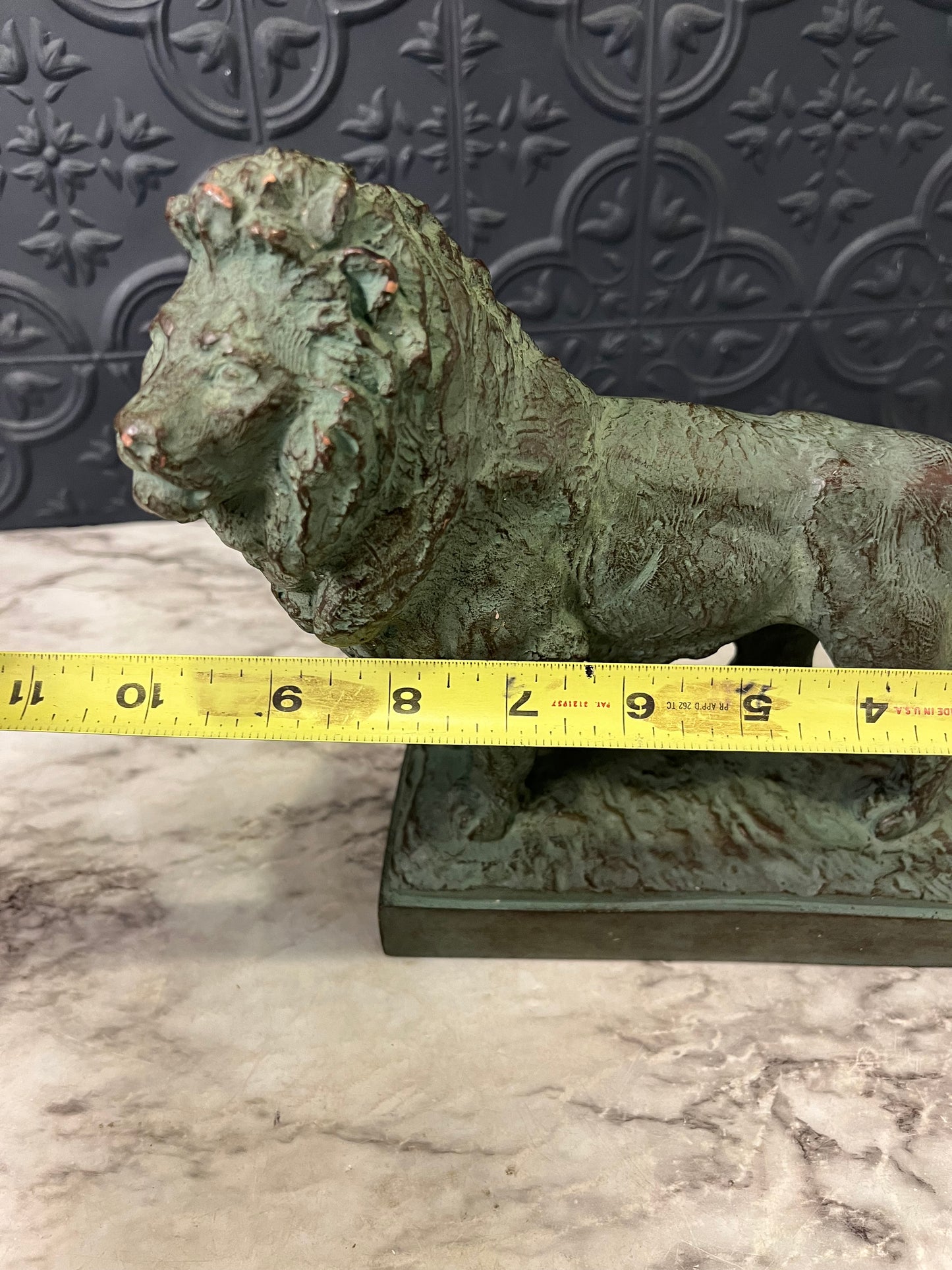 Bronze Lion Green in Color