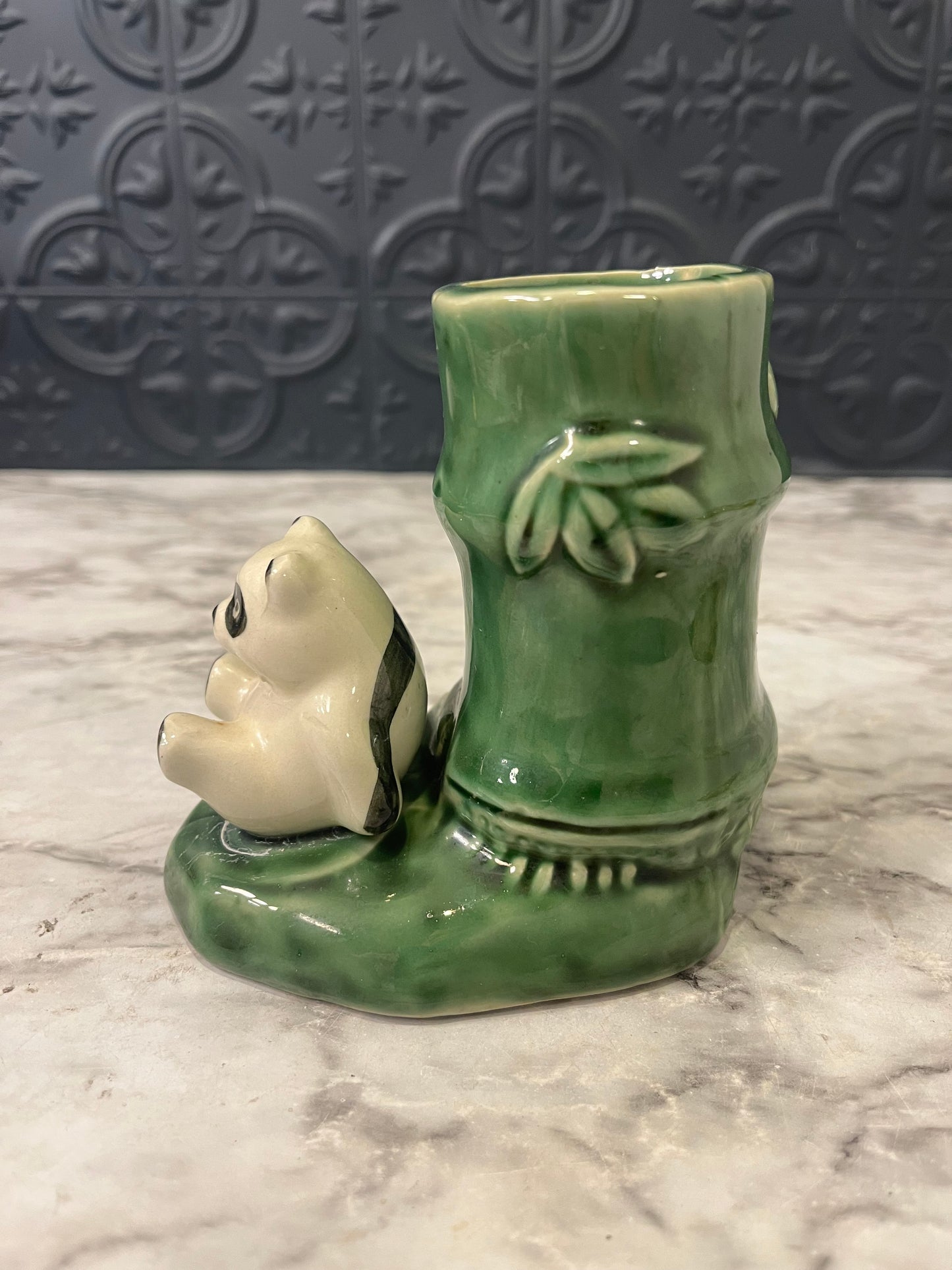 Panda Bamboo Vase