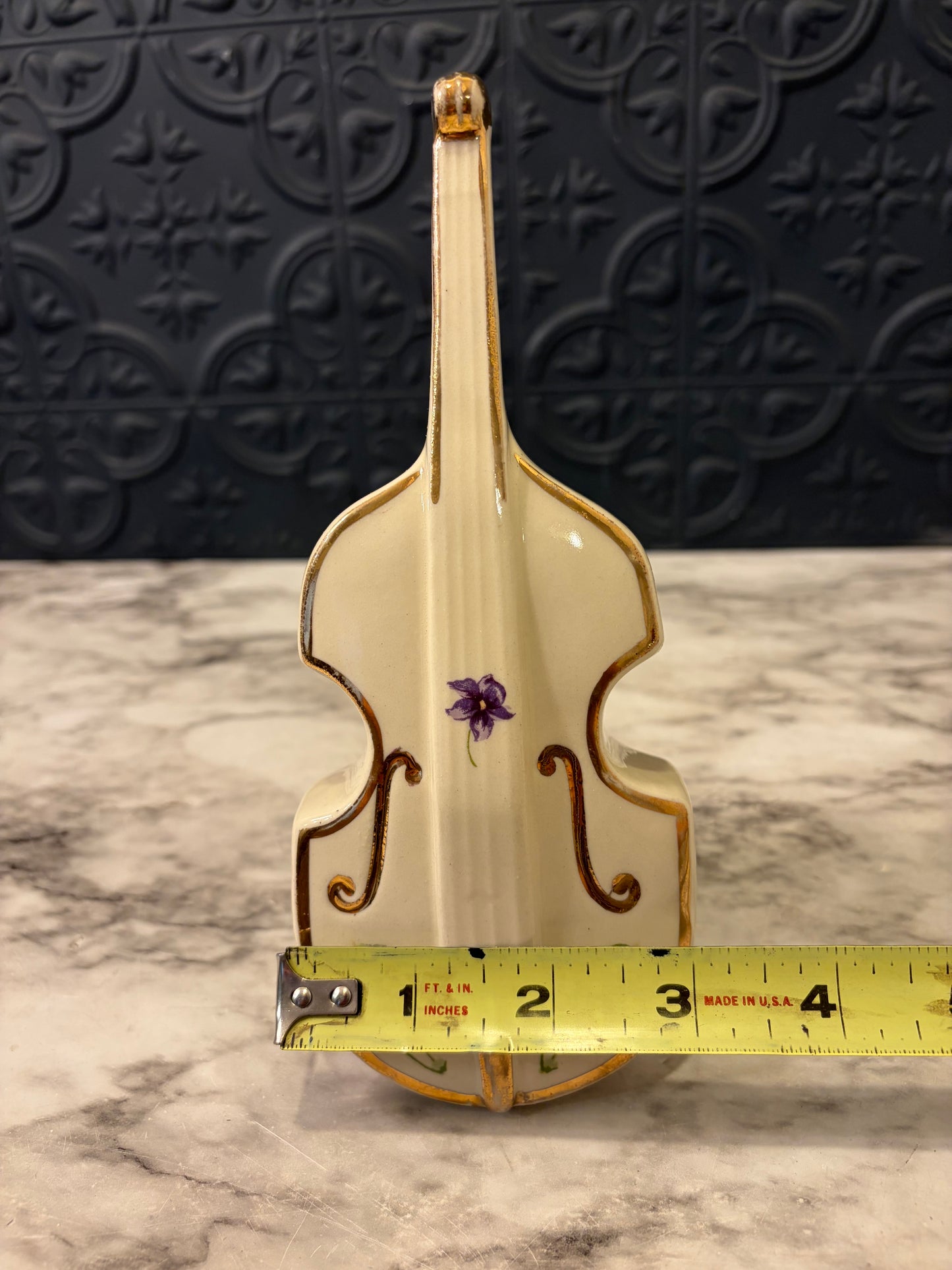 Moyer Ceramic Violin Vase