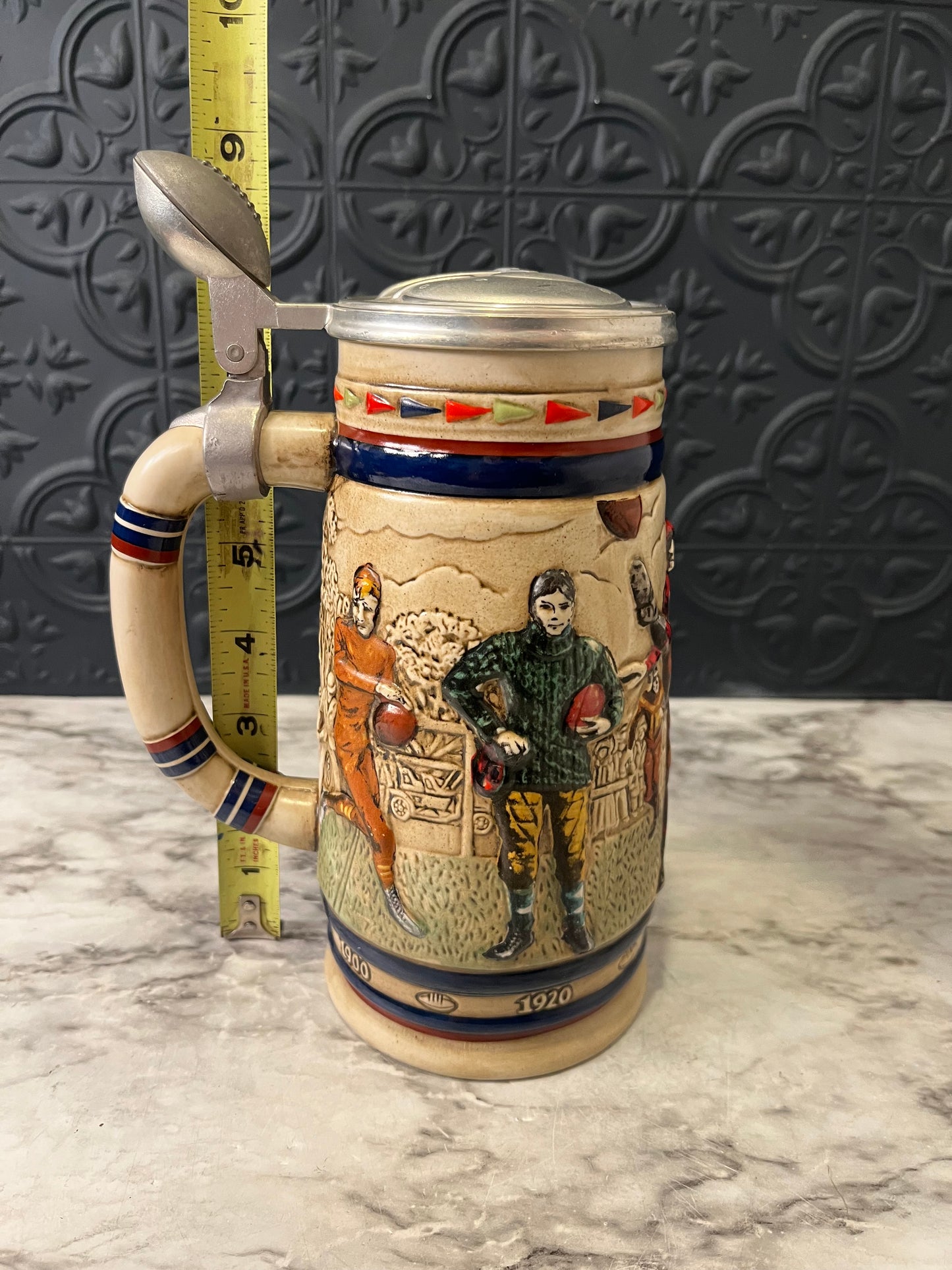 Avon Football Stein
