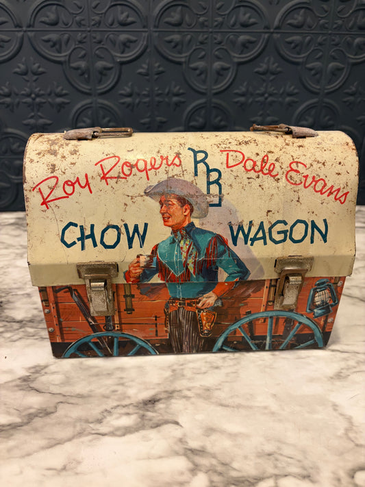 Antique Roy Rogers Lunch Pail AS IS
