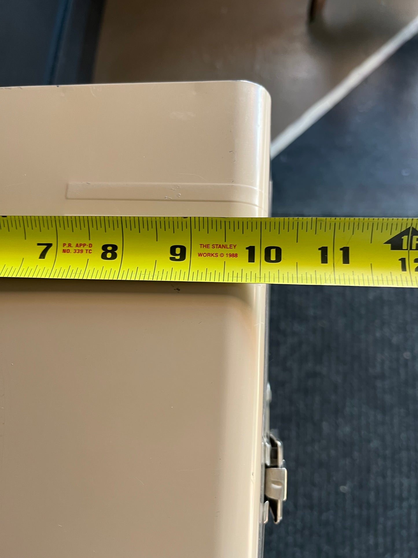 Vintage Metal 6 drawer file cabinet